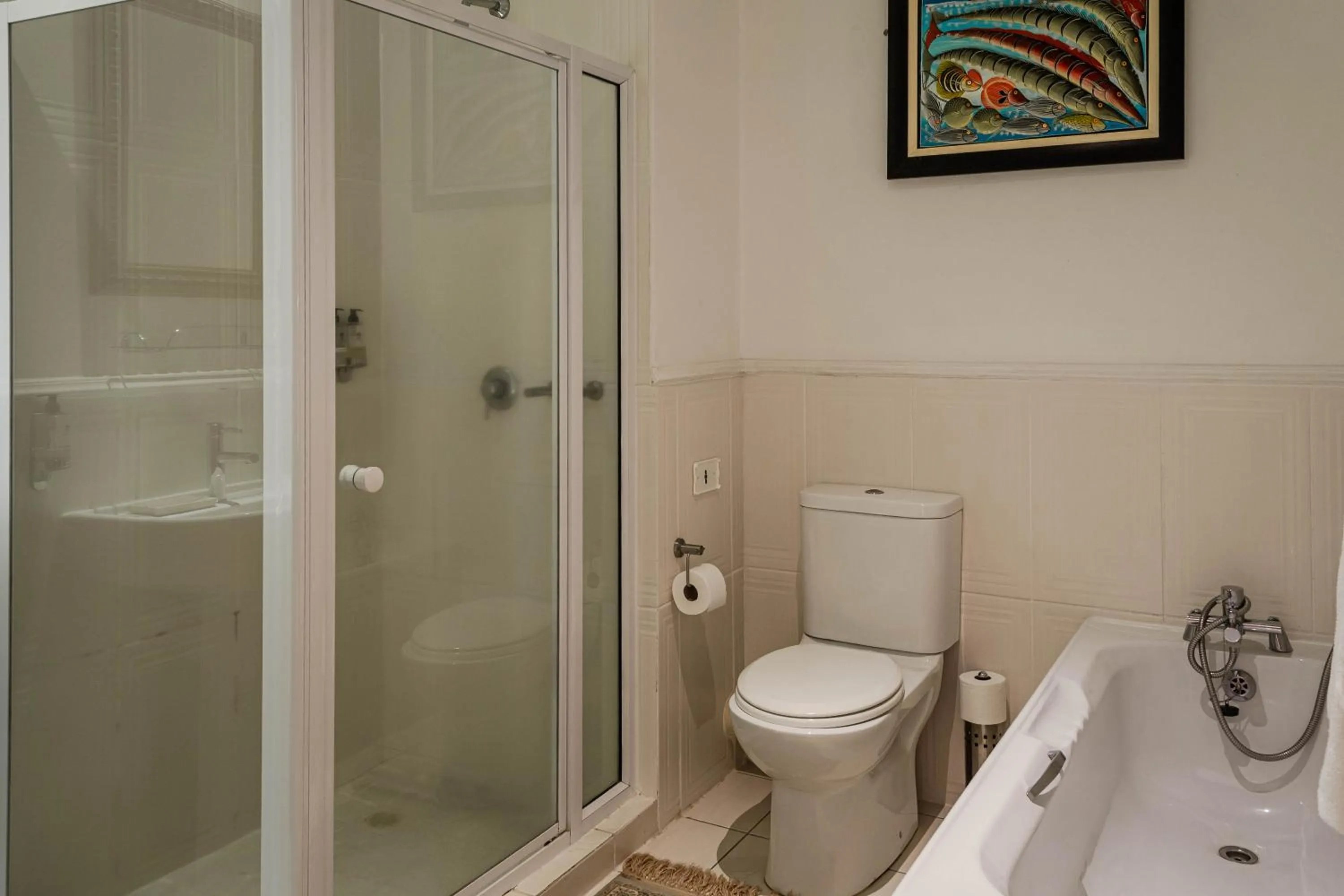 Bathroom in Val Du Charron Wine & Leisure Estate