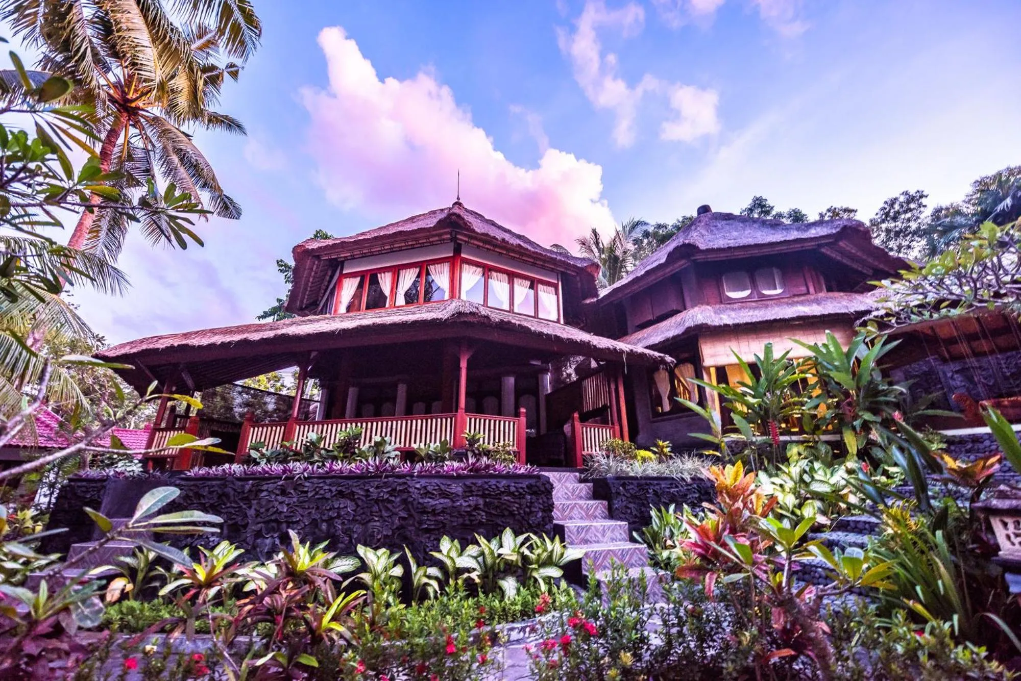 Garden in Seraya Shores Bali