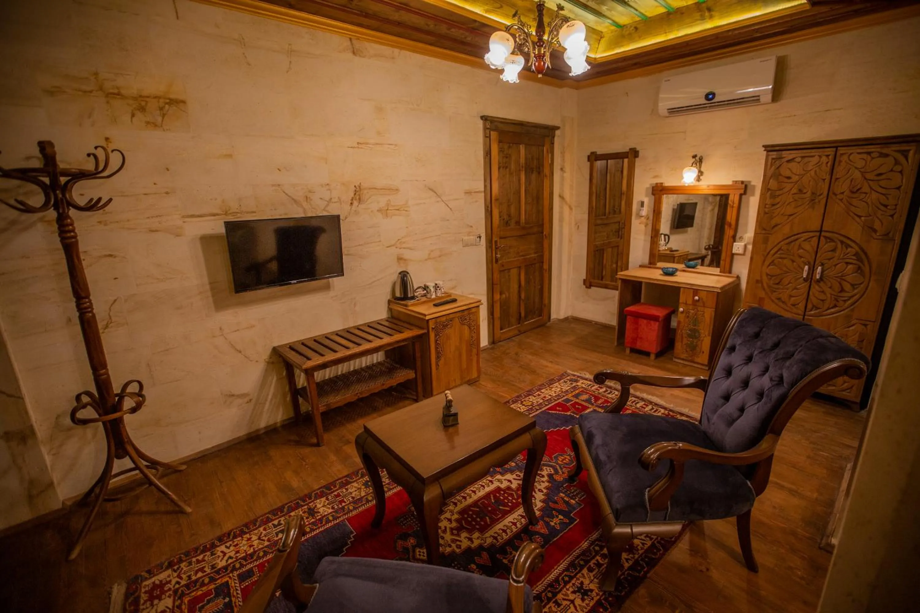 Living room in Göreme Reva Hotel