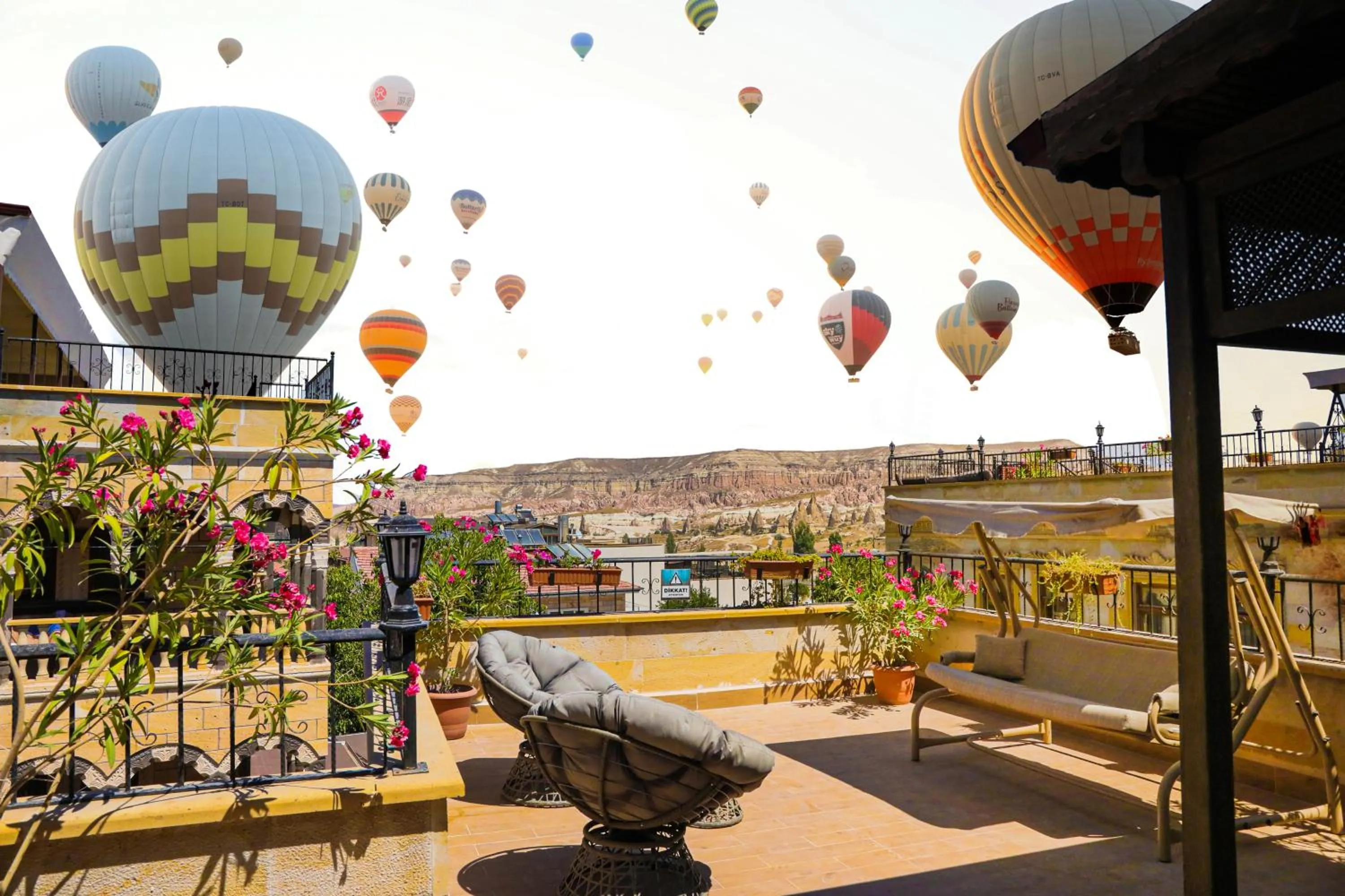 Balcony/Terrace in Göreme Reva Hotel