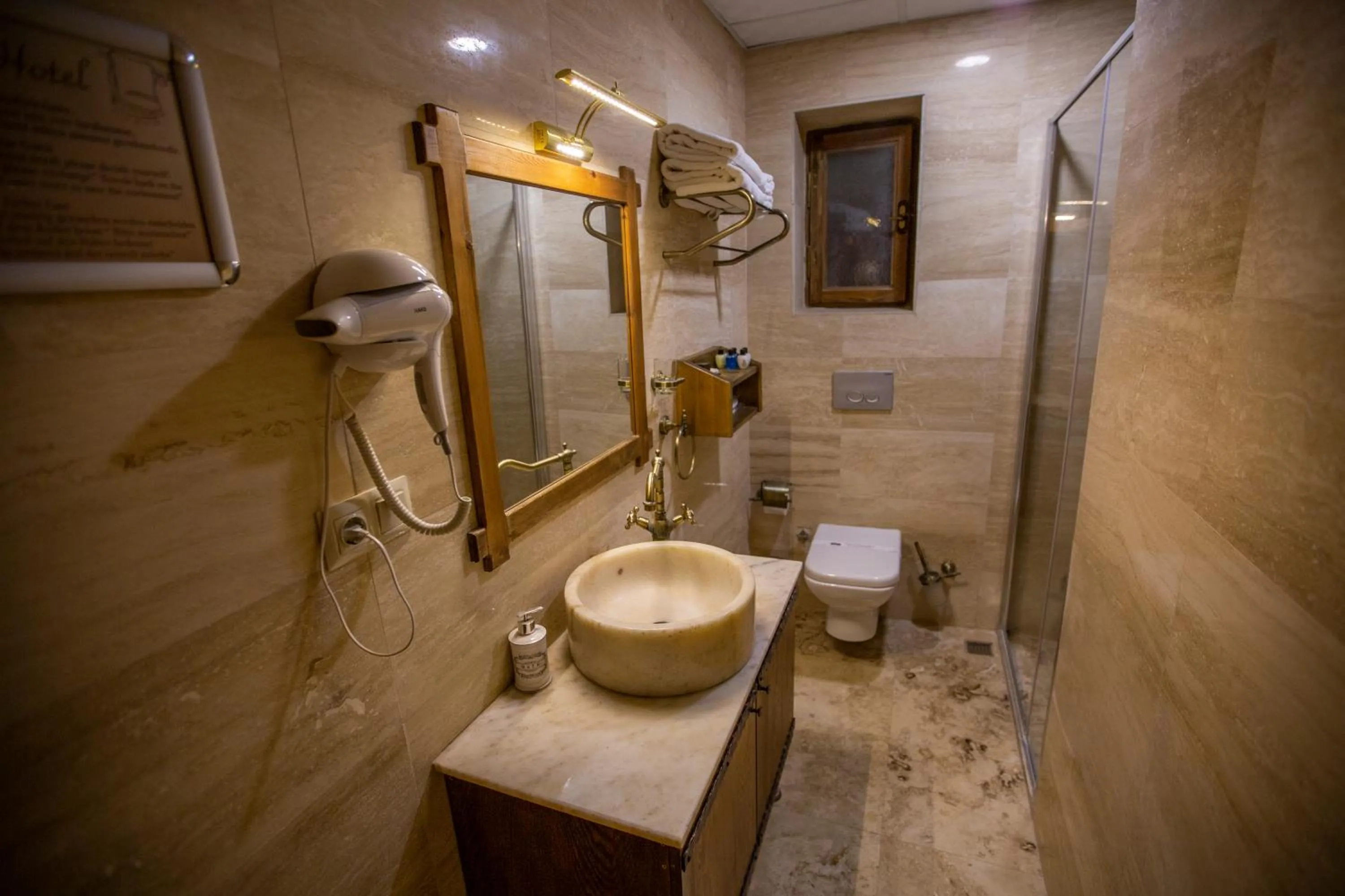 Bathroom in Göreme Reva Hotel