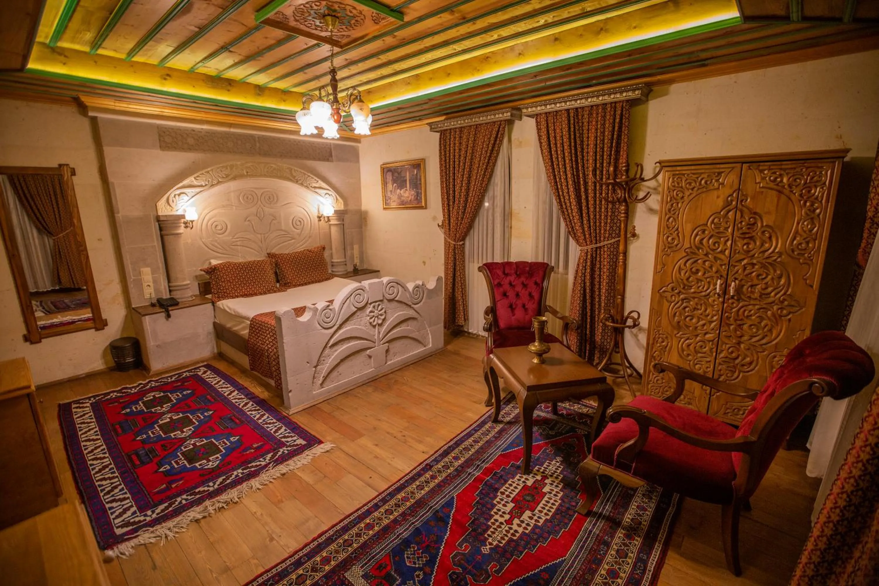Photo of the whole room, Bed in Göreme Reva Hotel