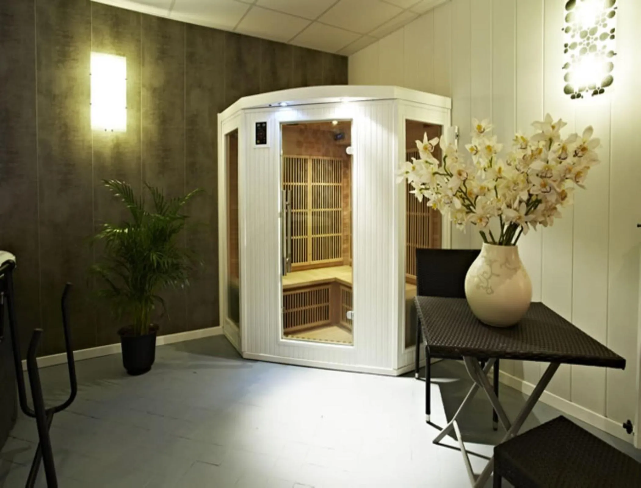 Sauna in Maison d'hôtes "Les Jardins de Mazamet"