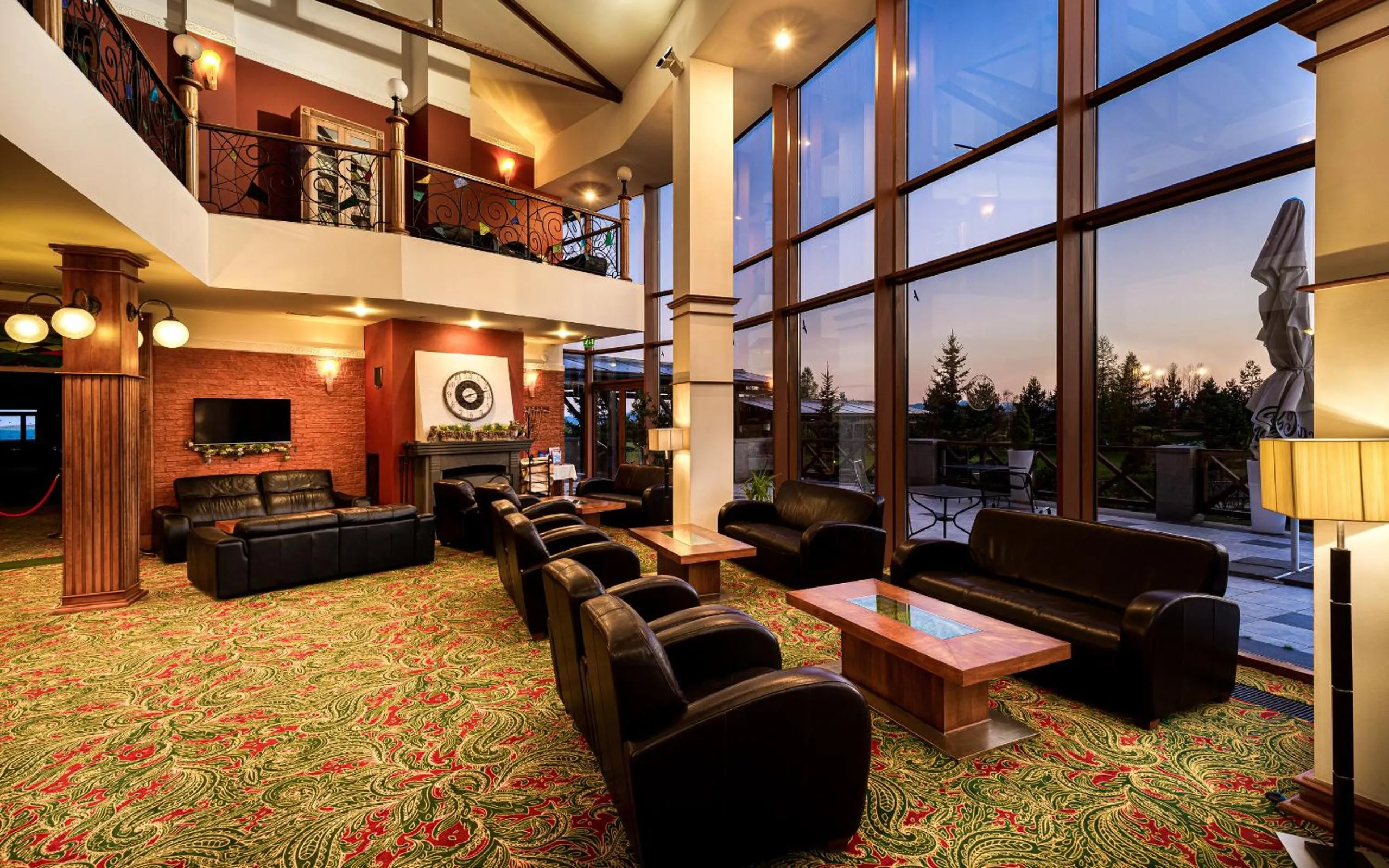 Lobby or reception in Hotel International