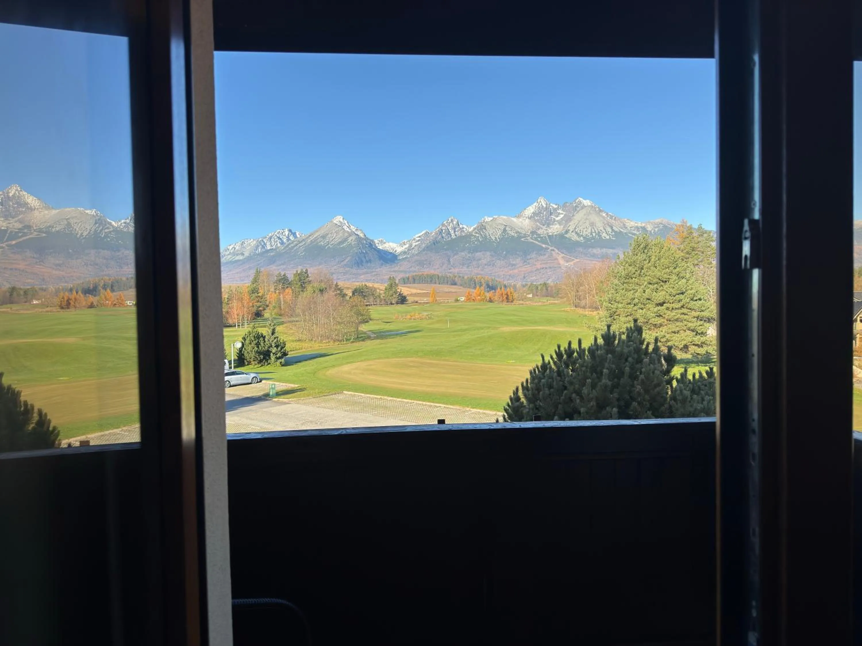 Mountain view in Hotel International