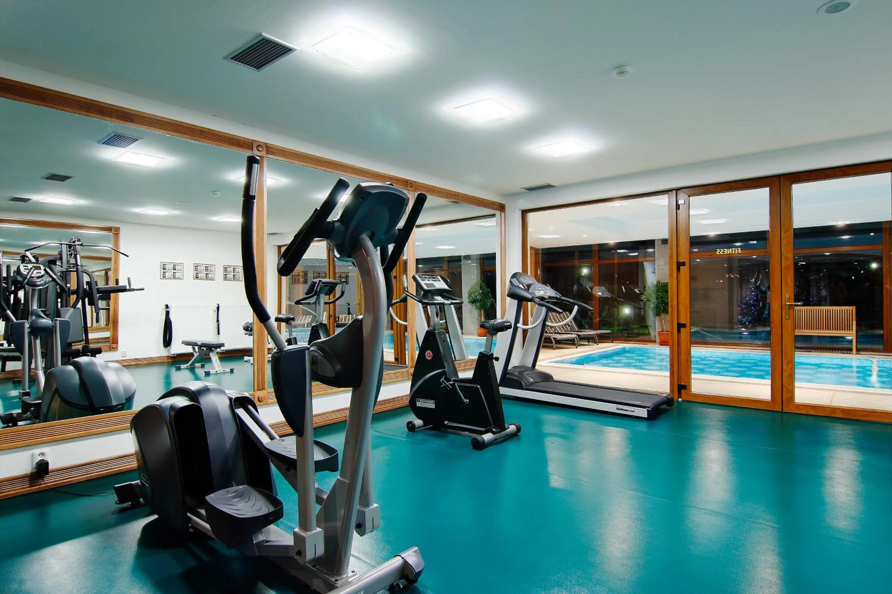 Fitness centre/facilities in Hotel International