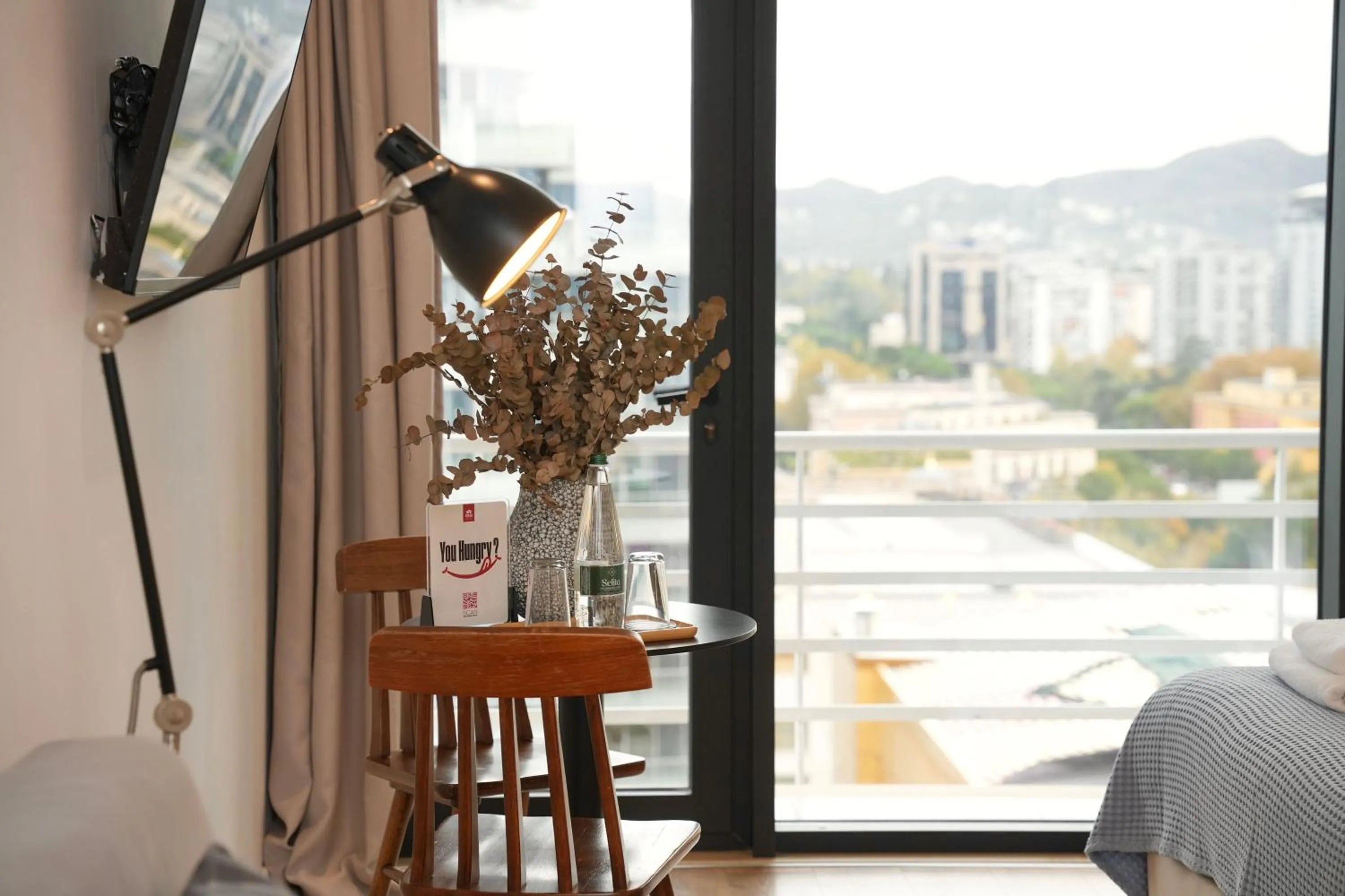 View (from property/room) in Rooftop Tirana