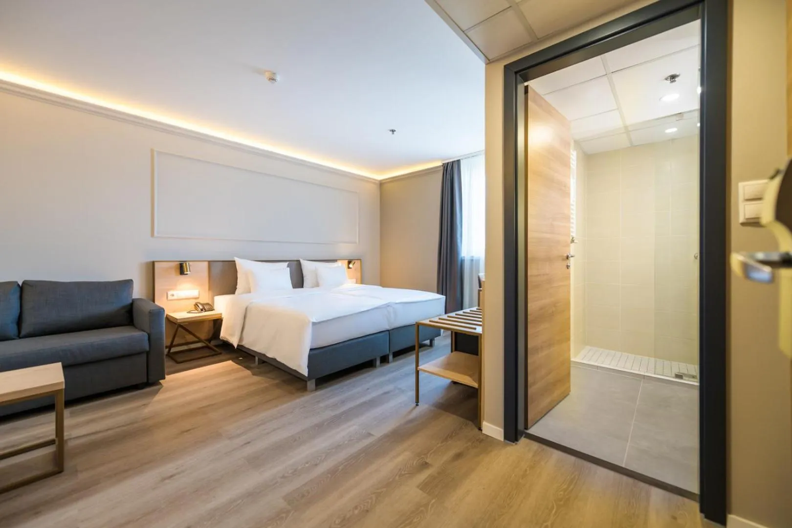 Photo of the whole room, Bed in Expo Tower by Mellow Mood Hotels