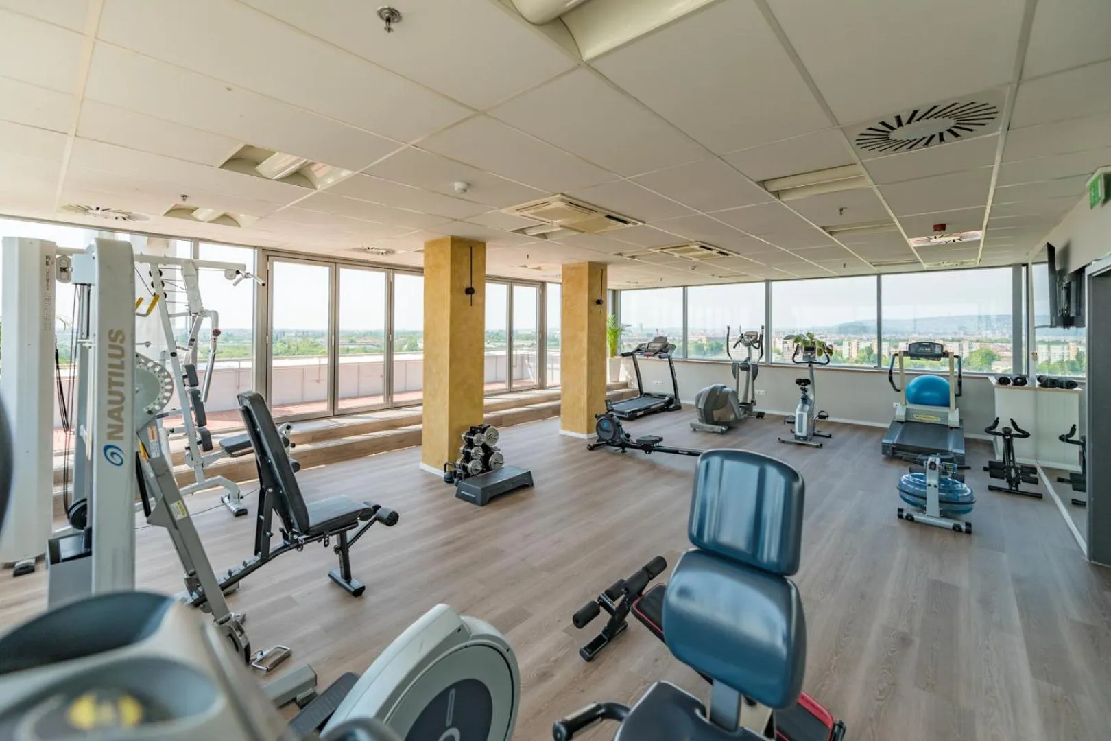 Fitness centre/facilities in Expo Tower by Mellow Mood Hotels