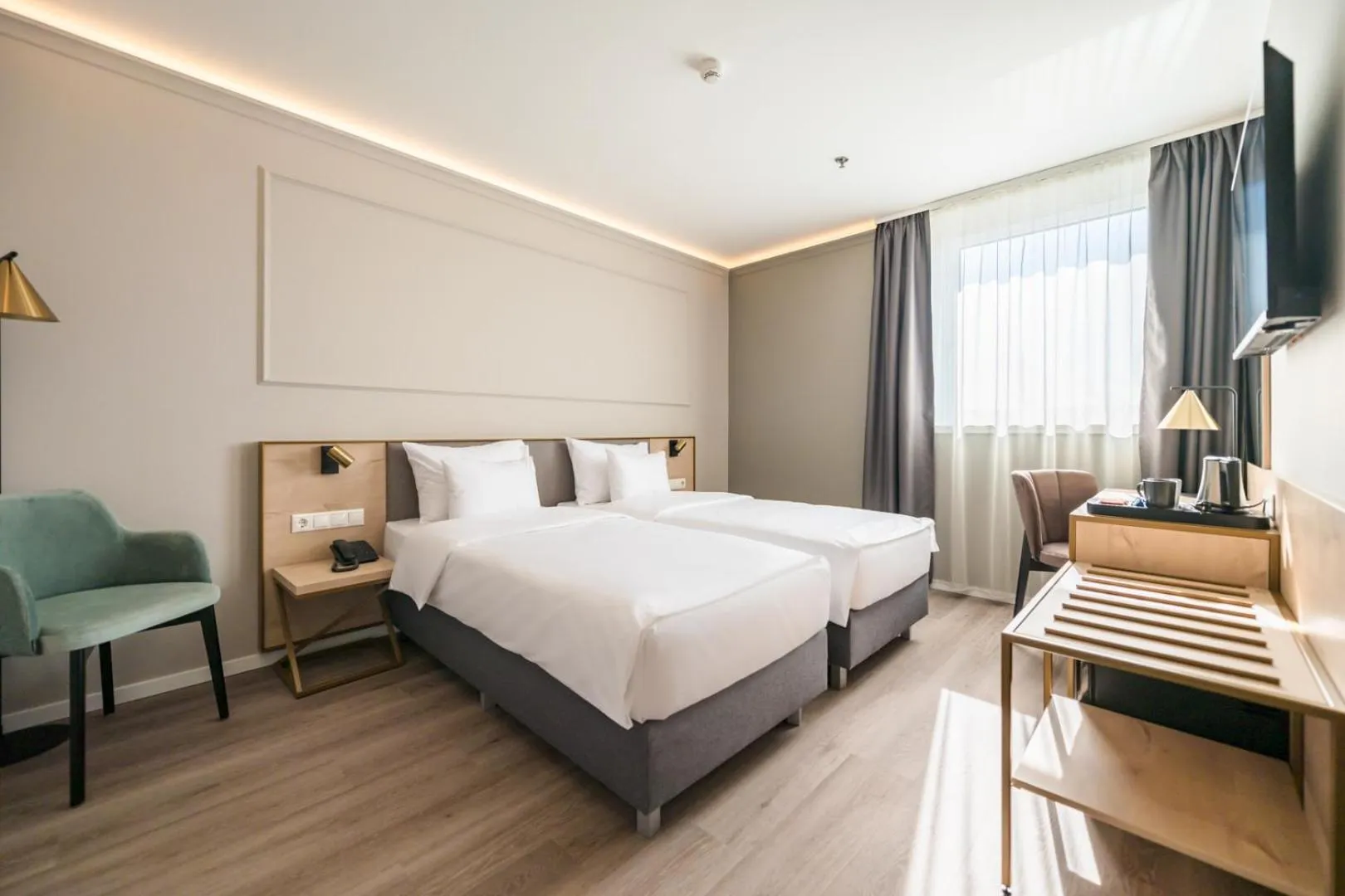 Bed in Expo Tower by Mellow Mood Hotels