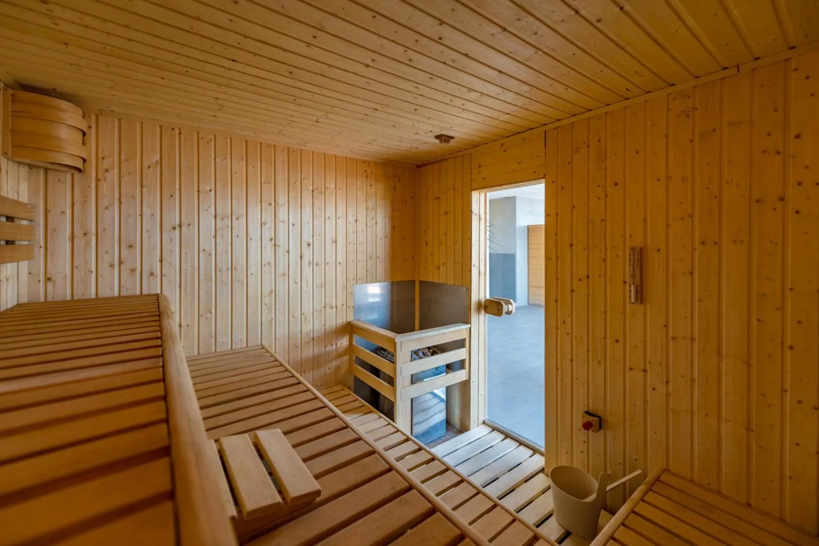Sauna in Expo Tower by Mellow Mood Hotels