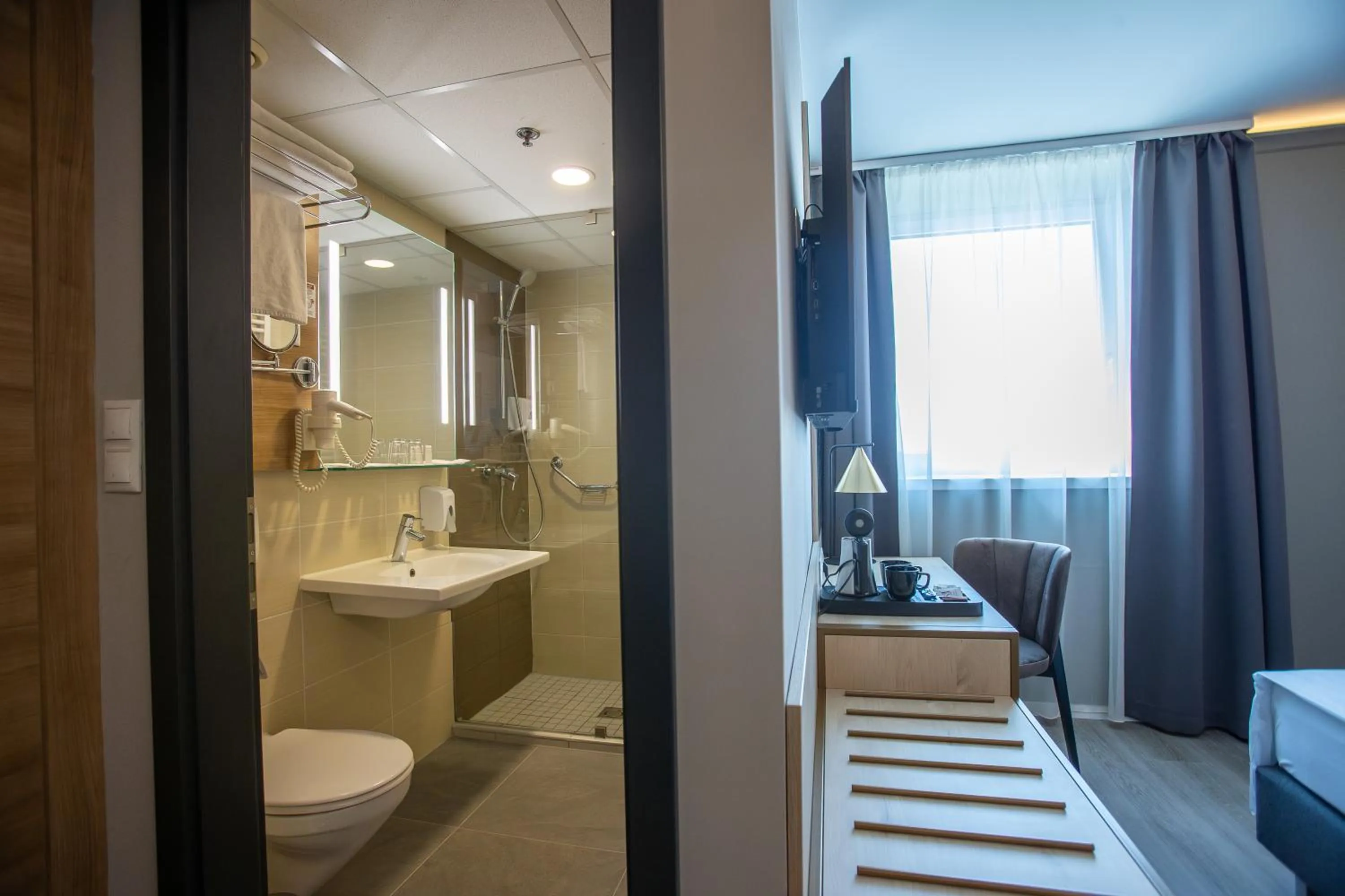 Bathroom in Expo Tower by Mellow Mood Hotels