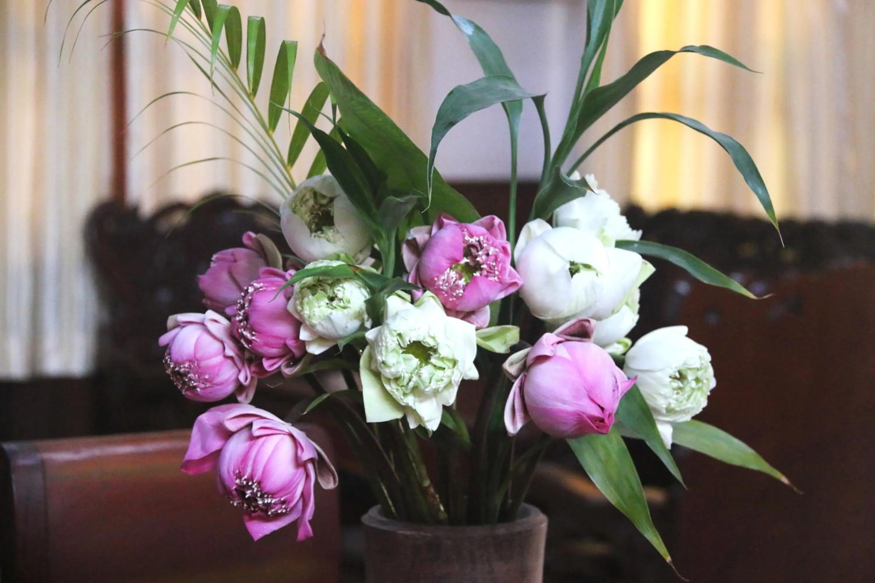 Decorative detail in Shining Angkor Apartment Hotel