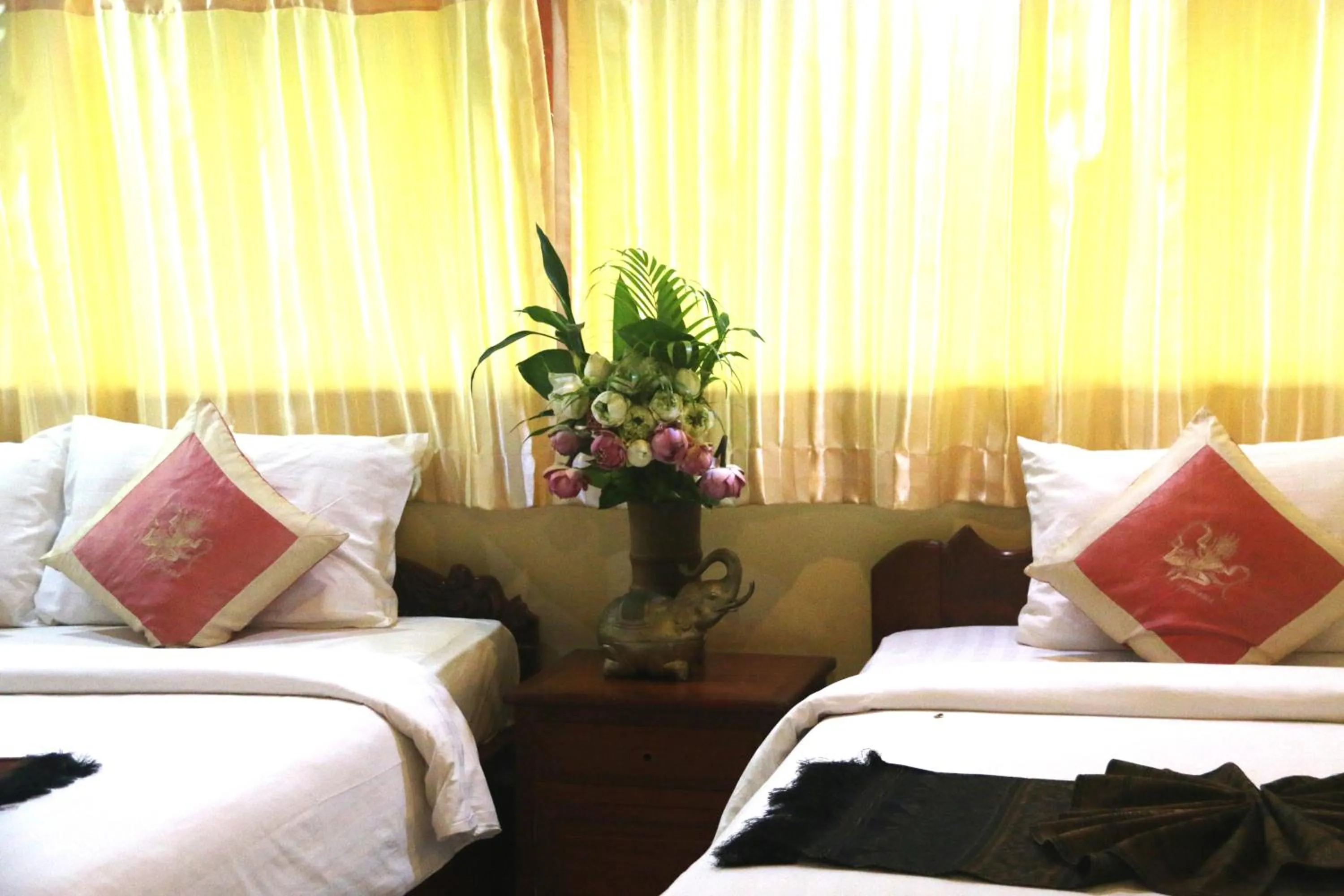 Bedroom, Bed in Shining Angkor Apartment Hotel