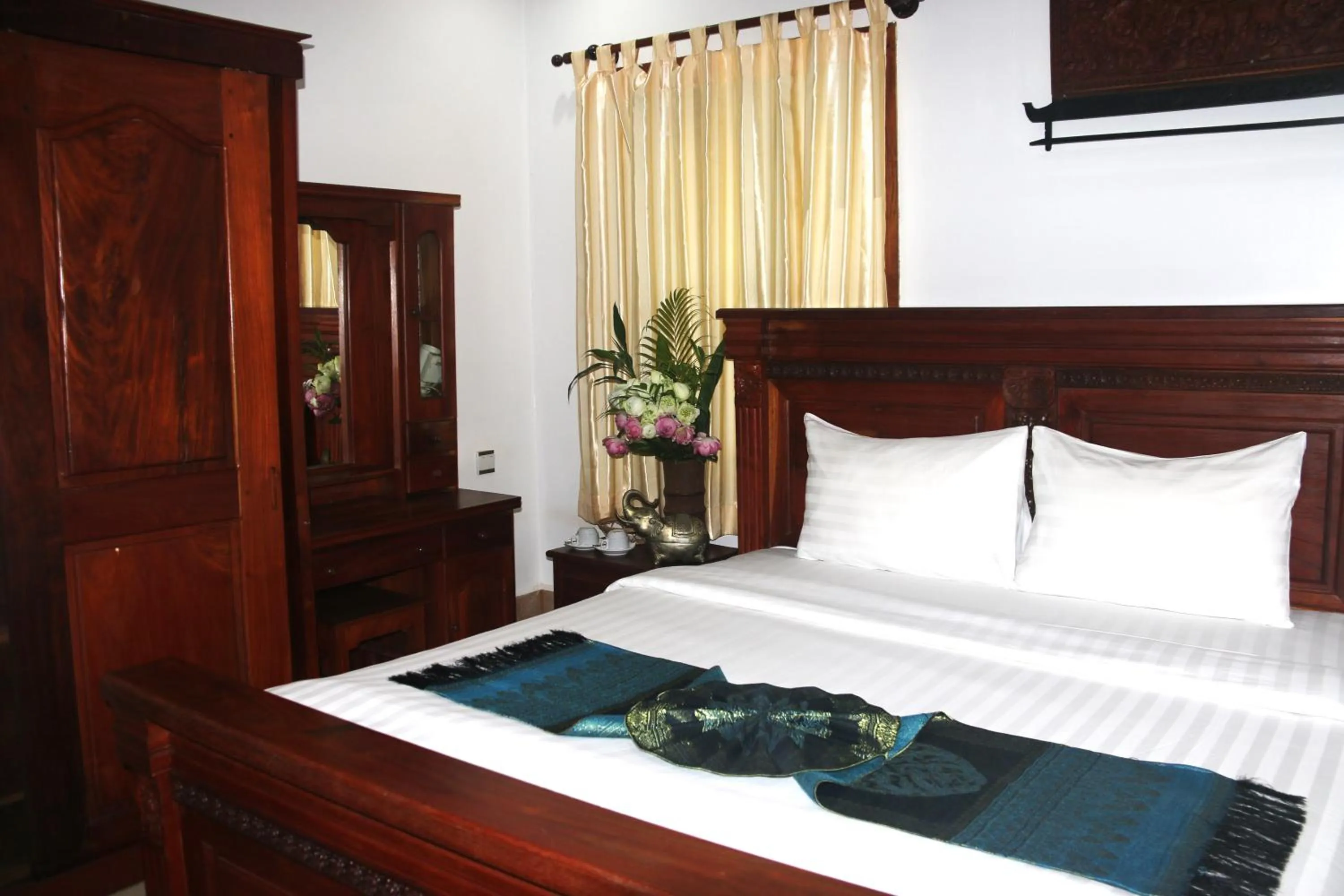 Bedroom, Bed in Shining Angkor Apartment Hotel