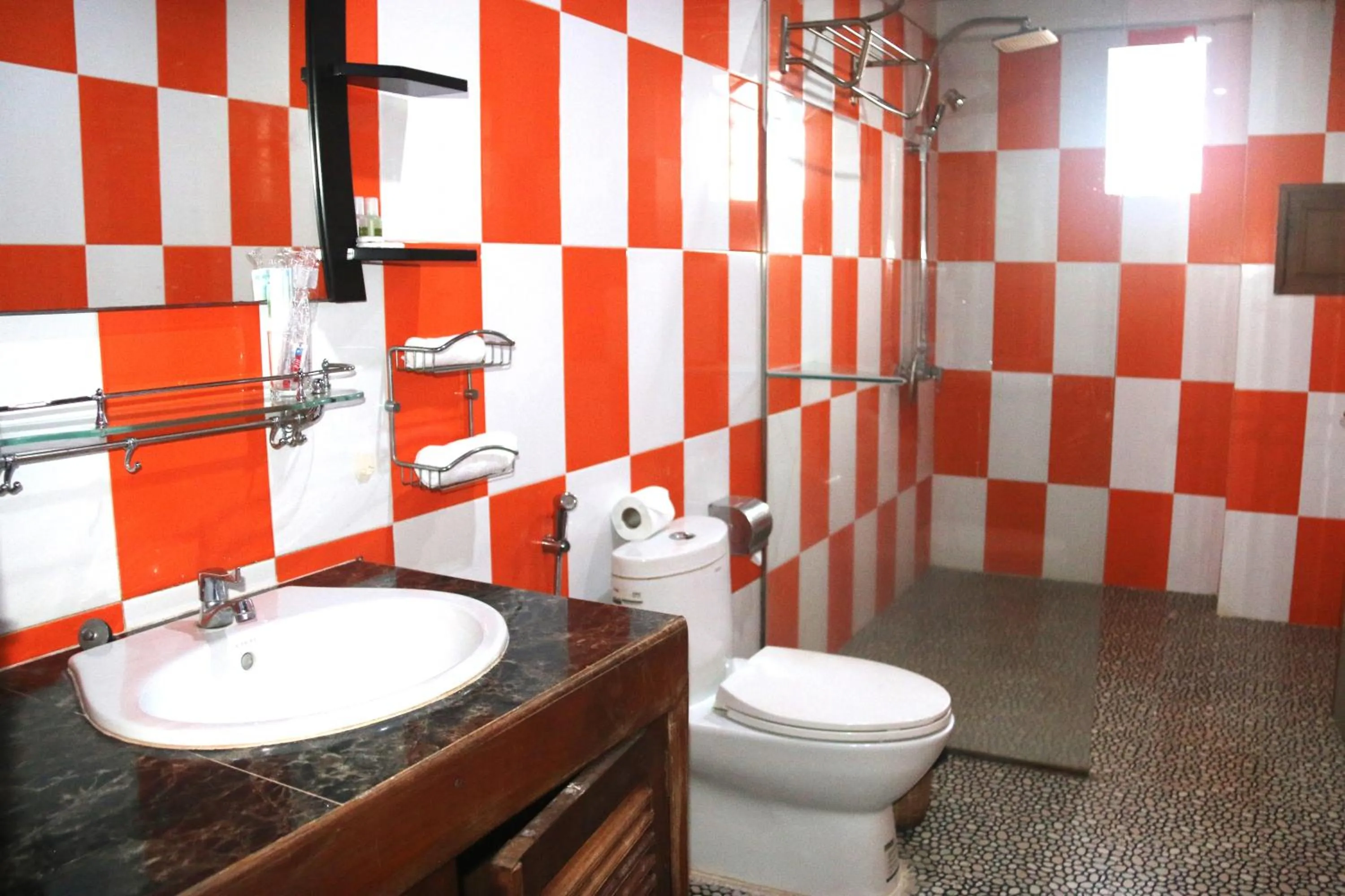 Bathroom in Shining Angkor Apartment Hotel