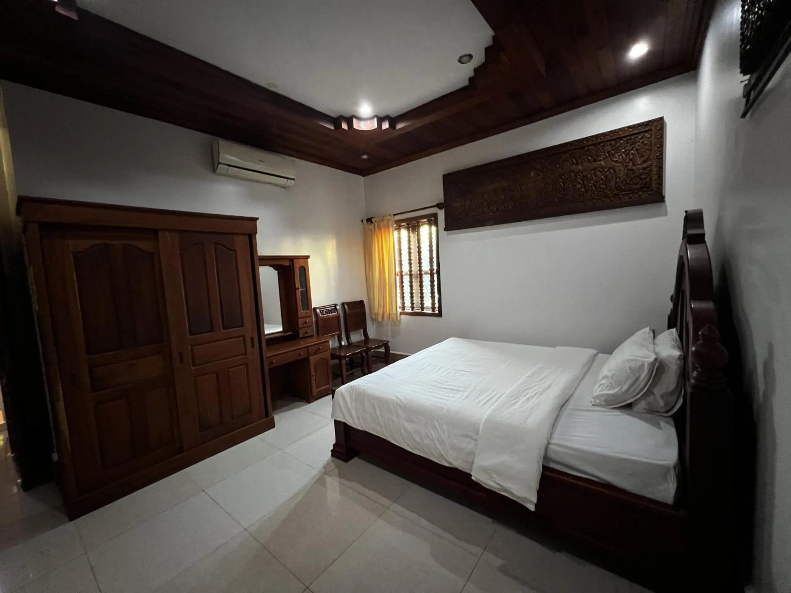 Property building, Bed in Shining Angkor Apartment Hotel