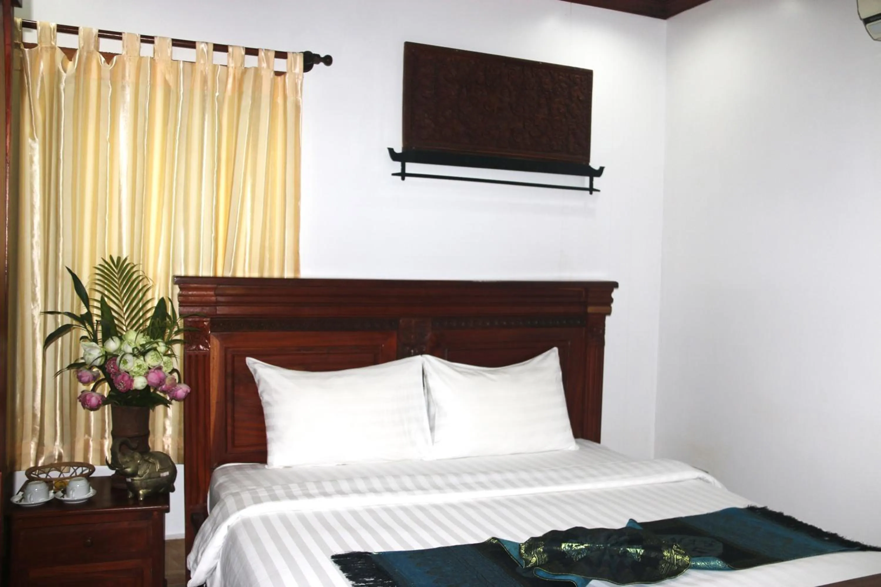 Bedroom, Bed in Shining Angkor Apartment Hotel