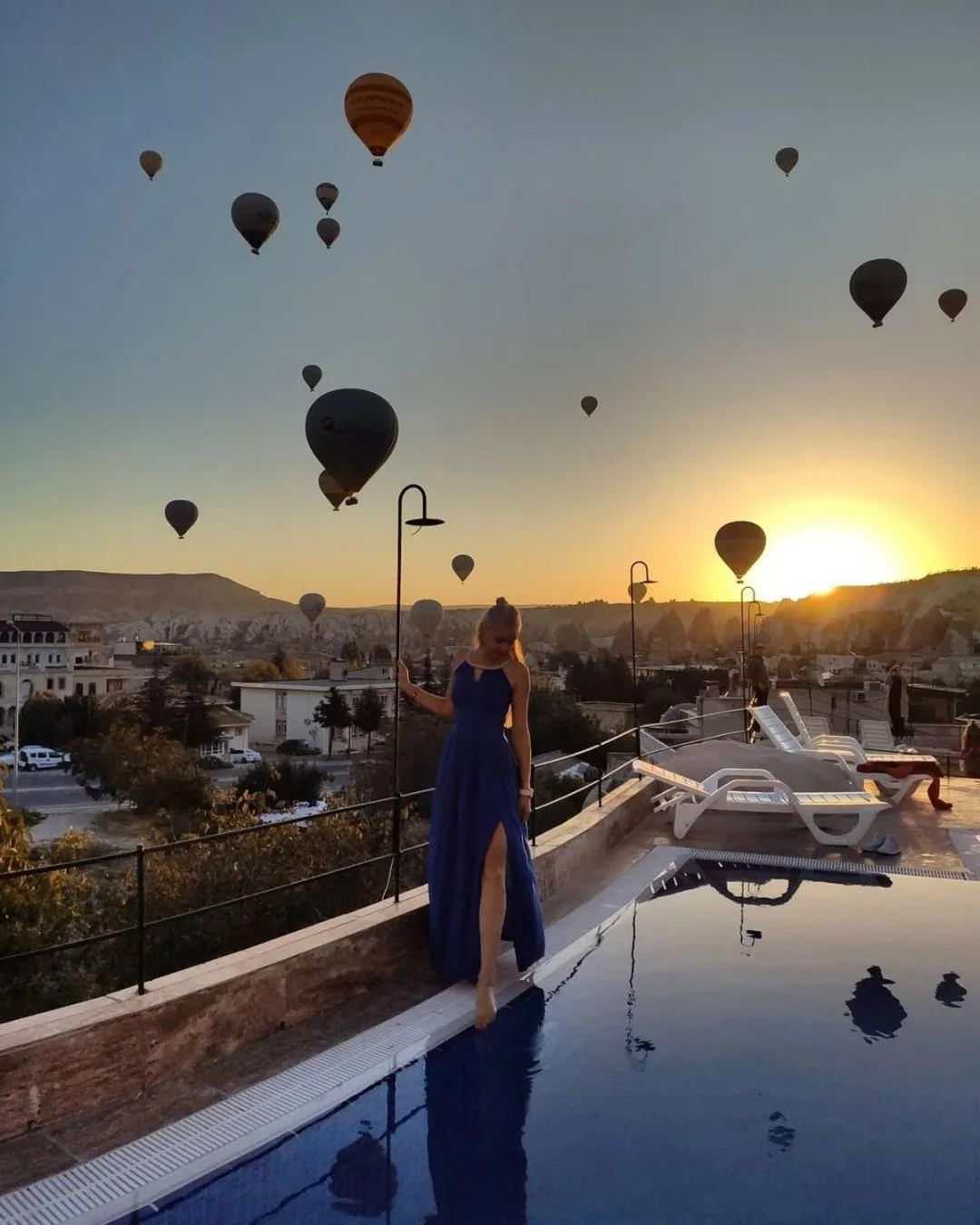 People in Cappadocia Caves Hotel