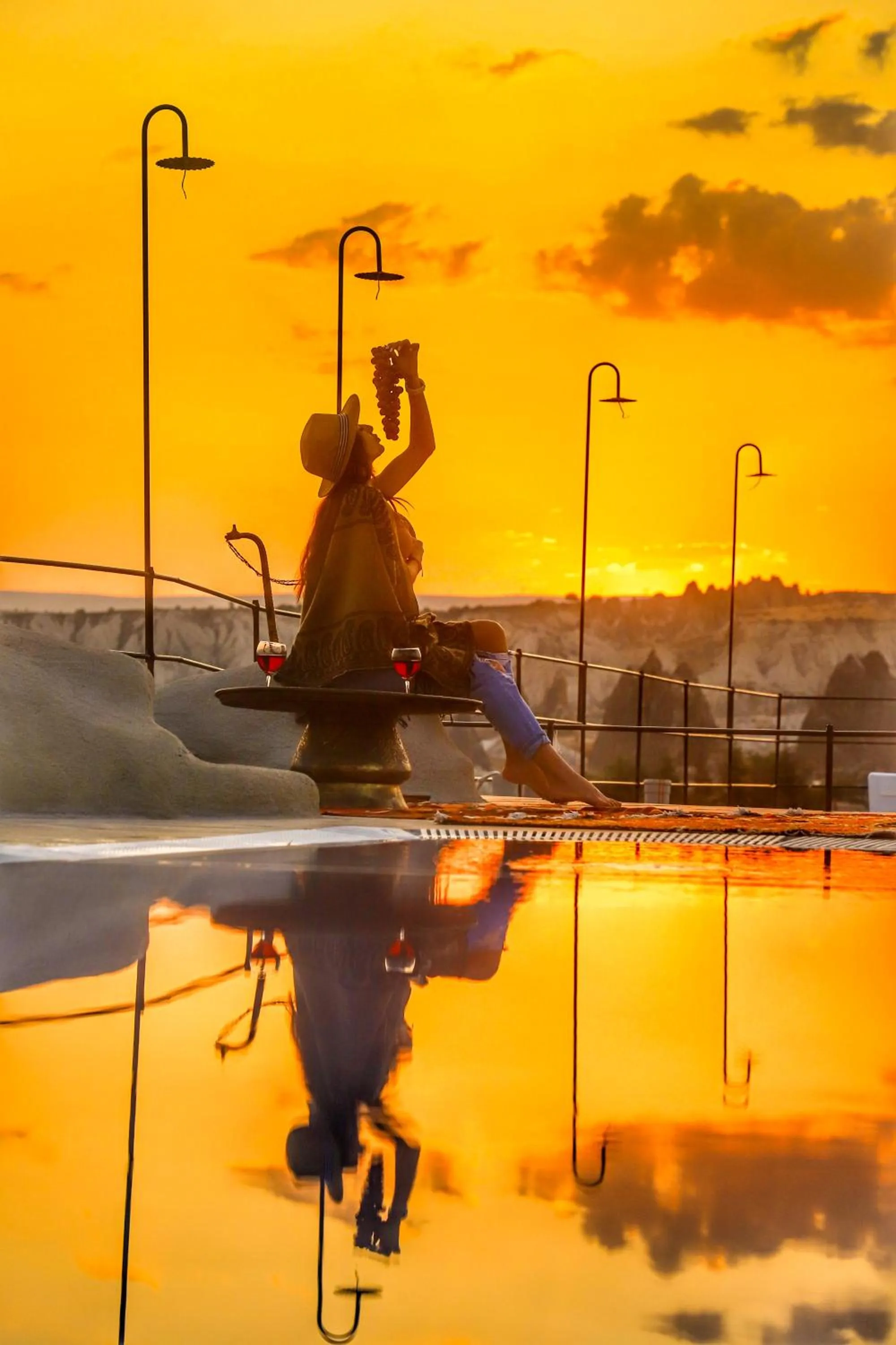 People in Cappadocia Caves Hotel