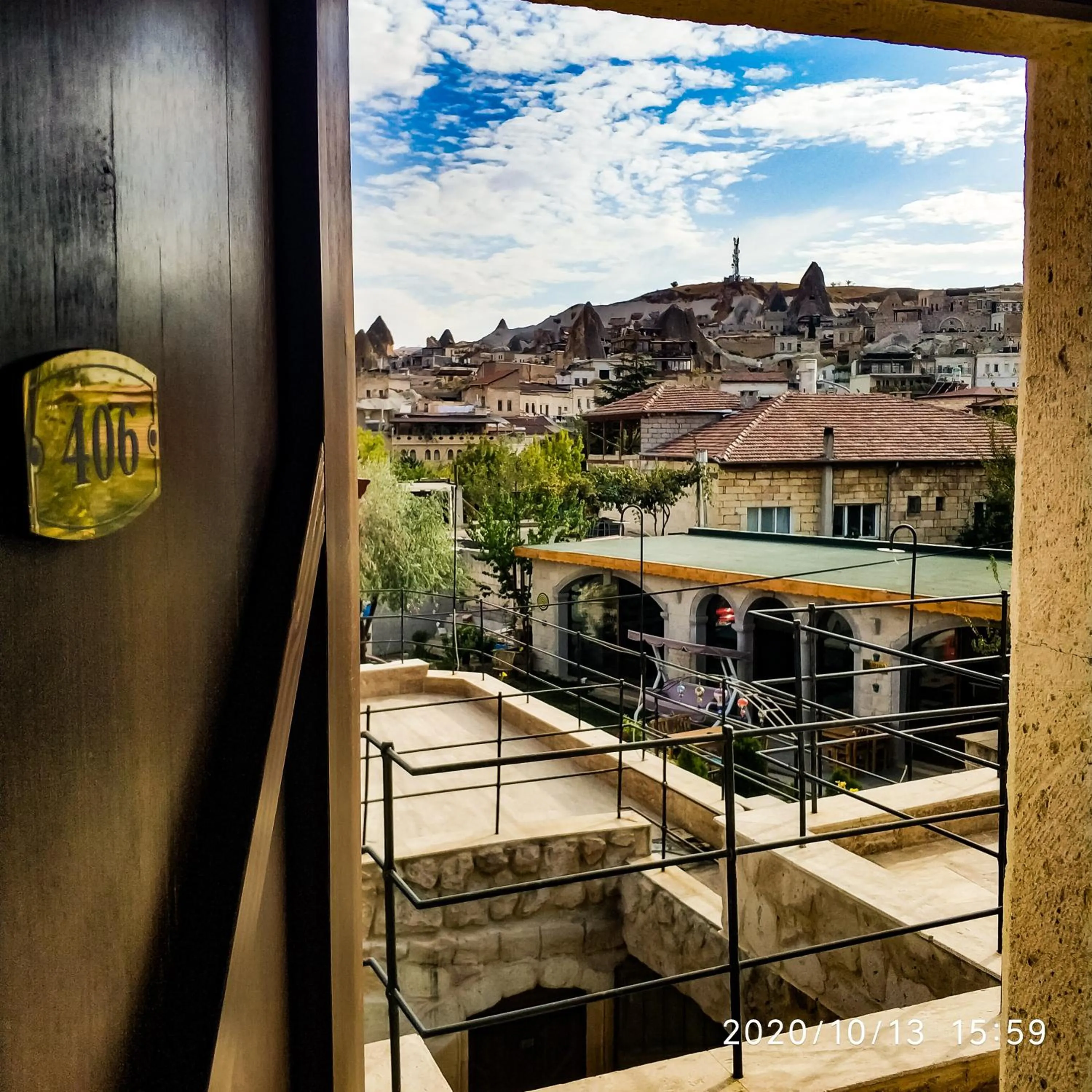Patio in Cappadocia Caves Hotel