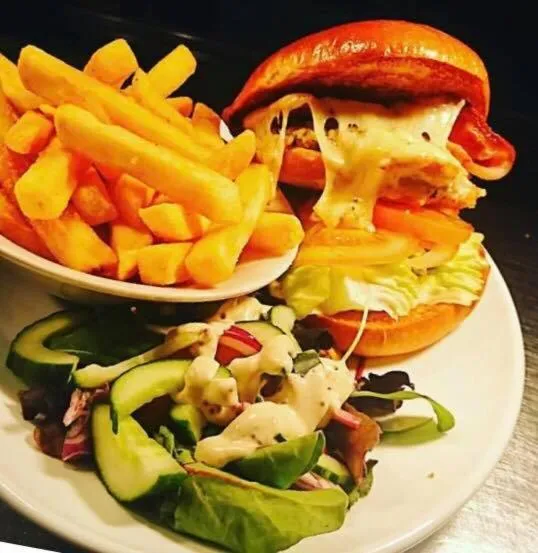 Food close-up in Deebert House Hotel