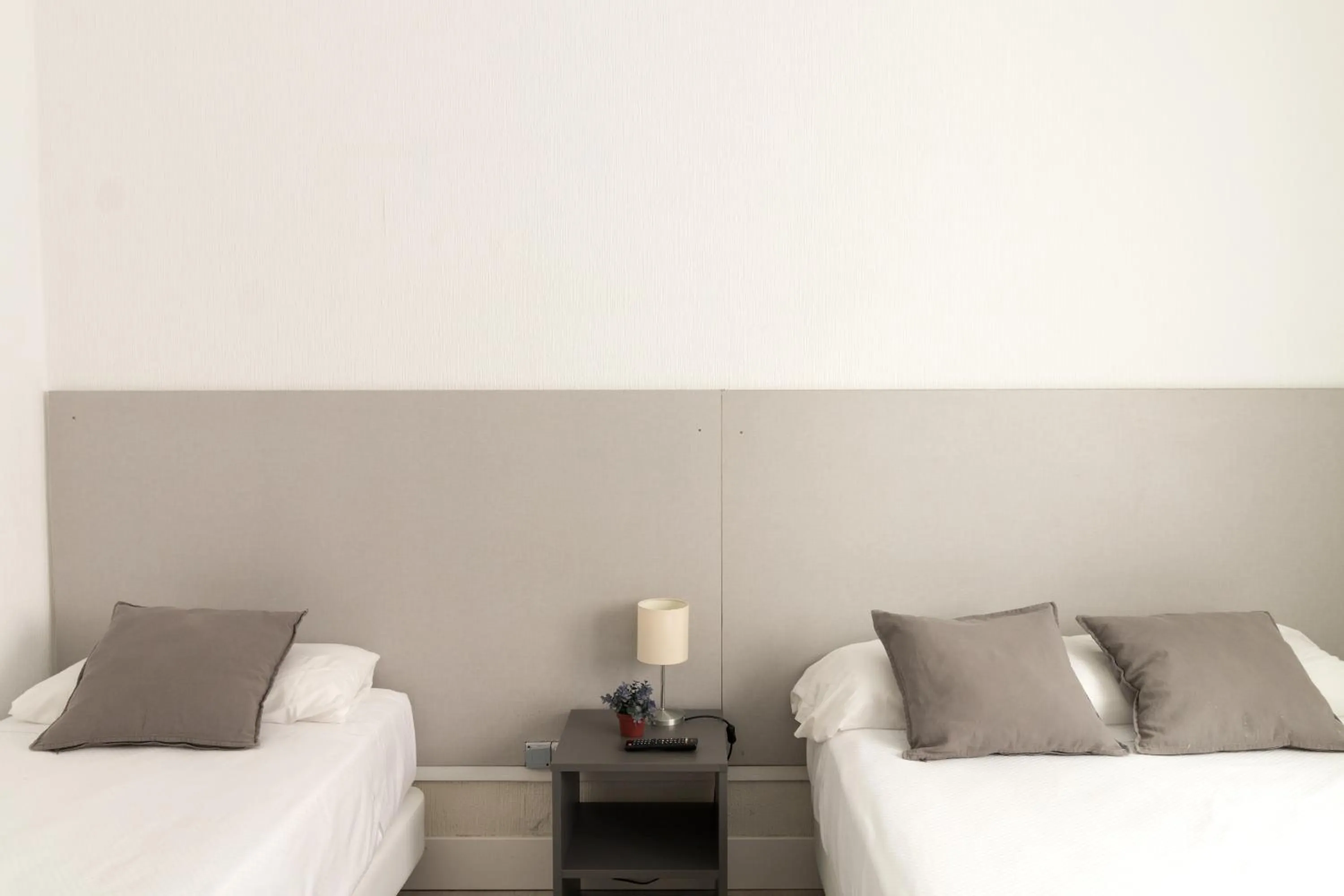 Bed in Pensión Arias