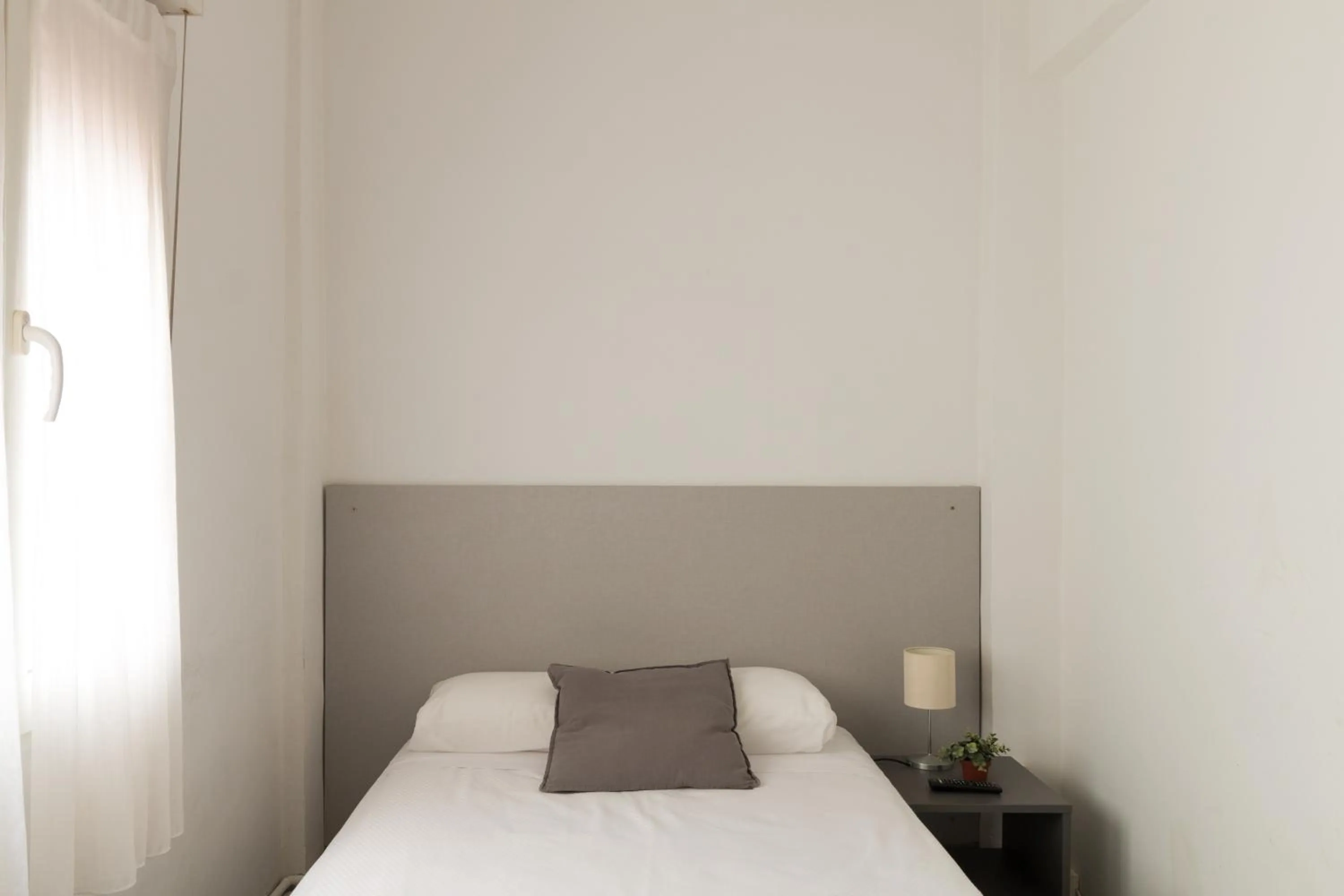 Bed in Pensión Arias