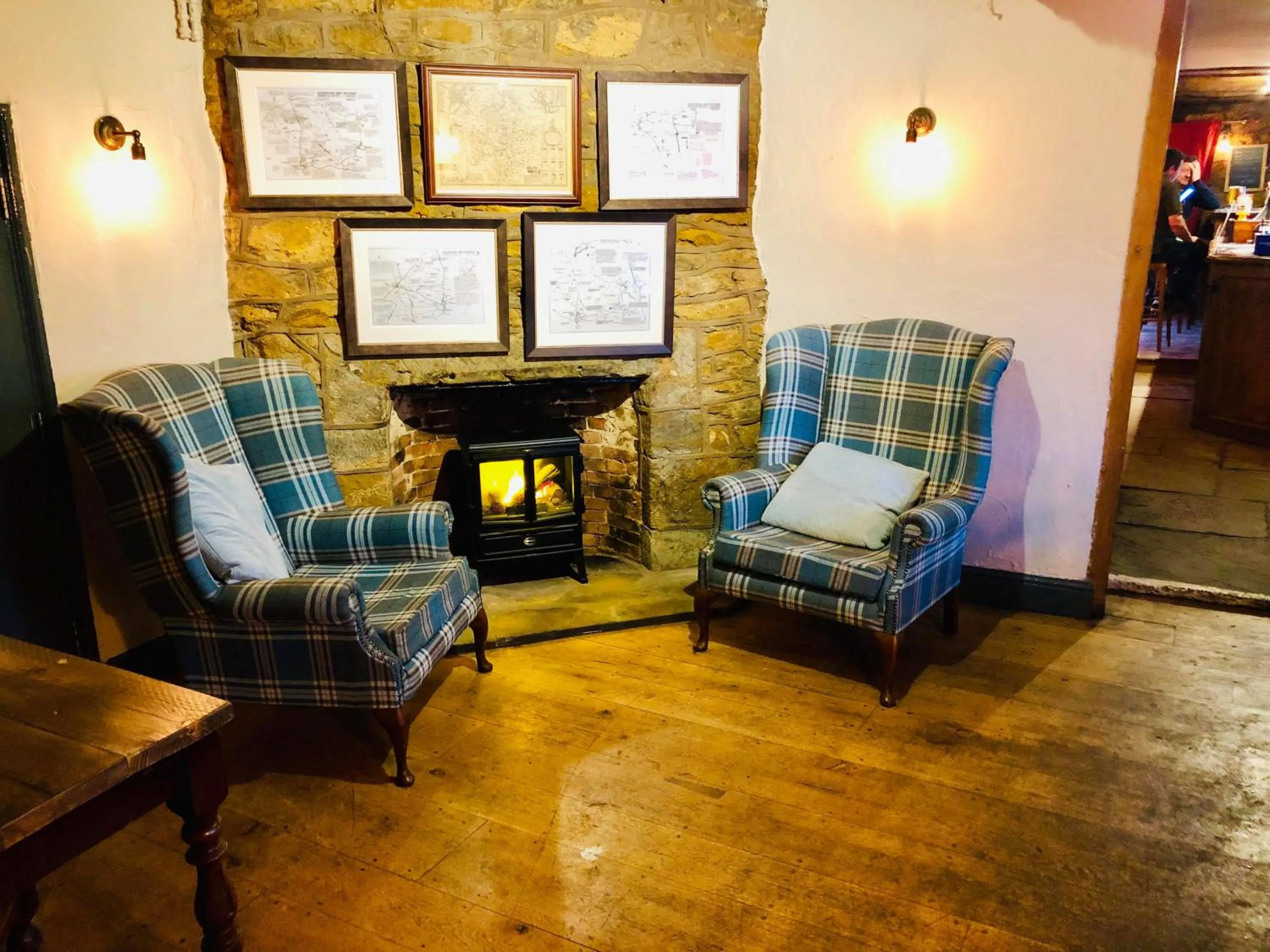 Lounge or bar in The Hollybush Inn and B&B