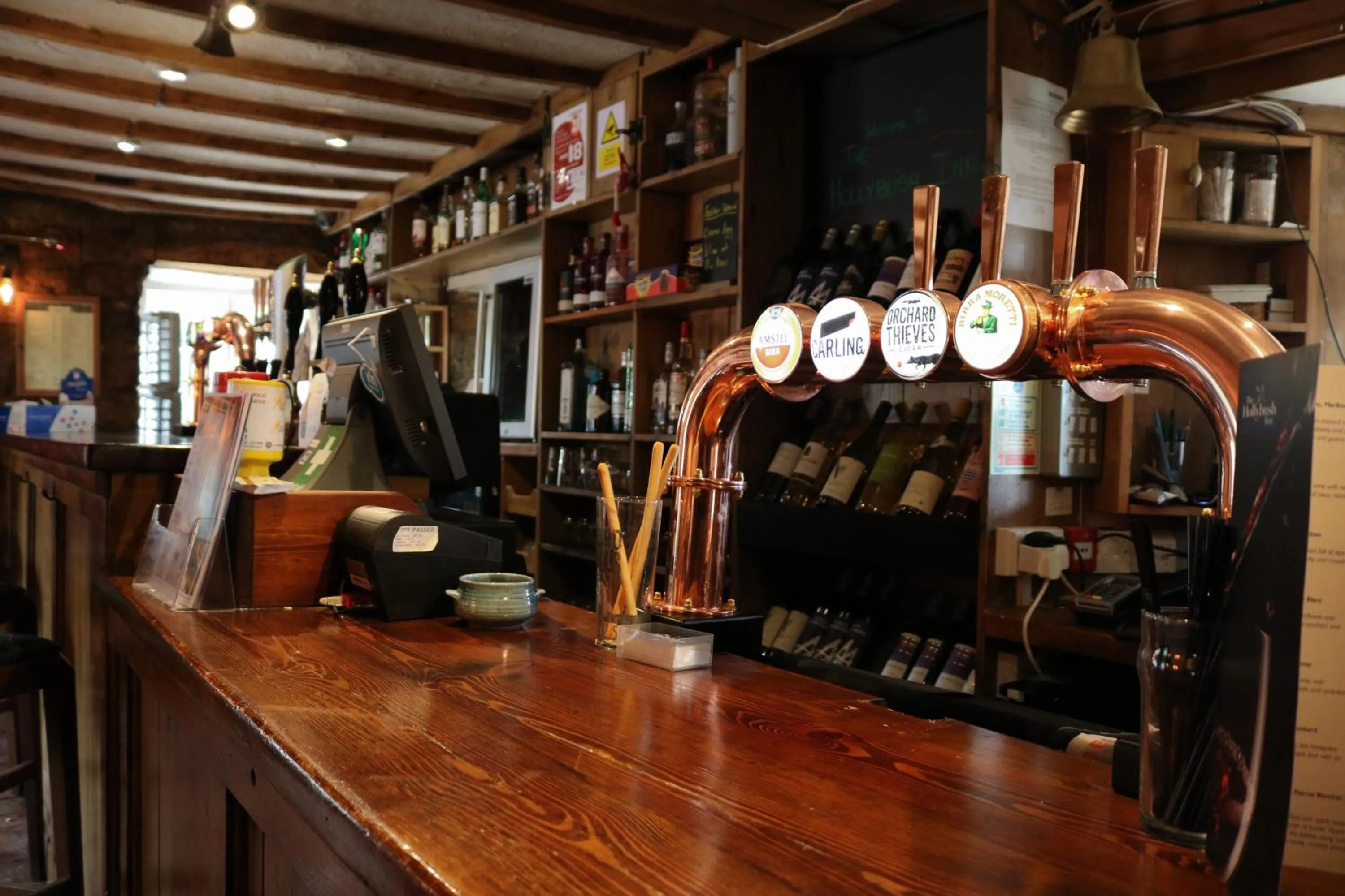 Lounge or bar in The Hollybush Inn and B&B