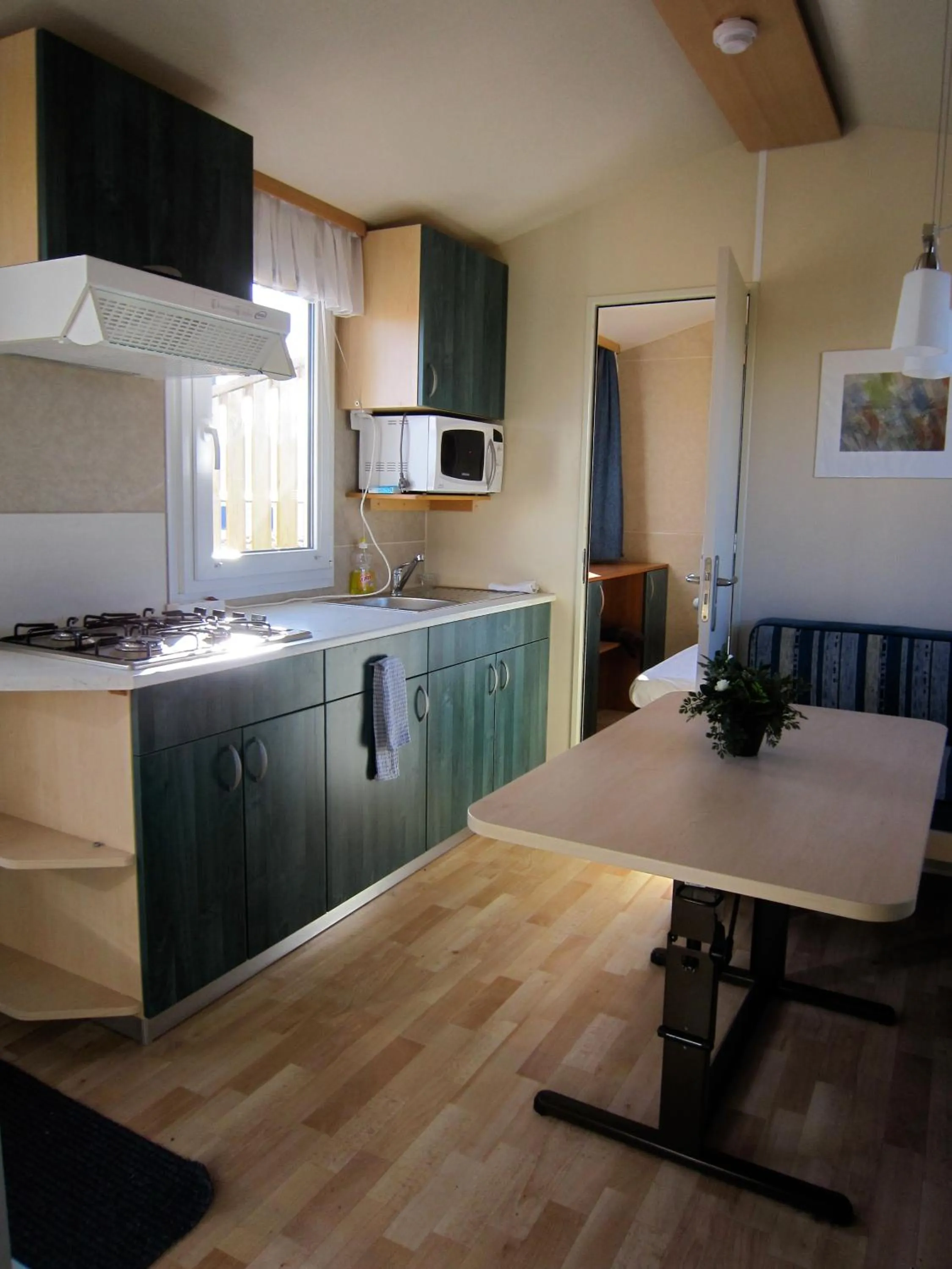 Kitchen or kitchenette in Lækjarkot Rooms and Cottages with Kitchen