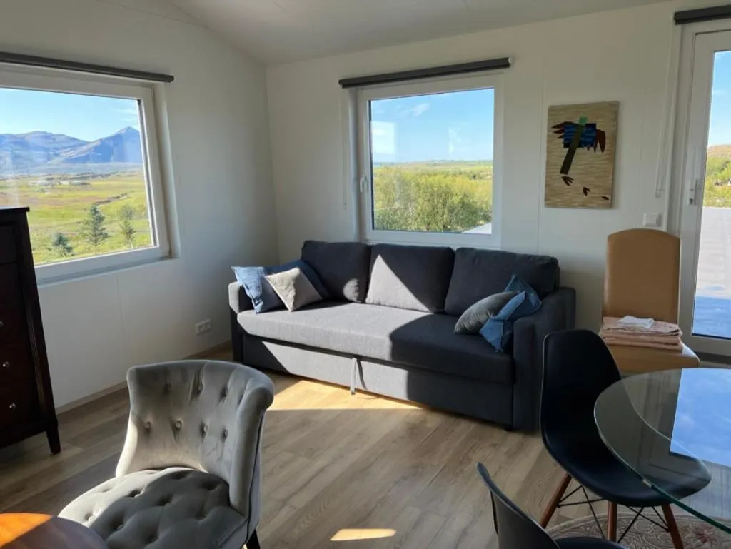 Natural landscape in Lækjarkot Rooms and Cottages with Kitchen