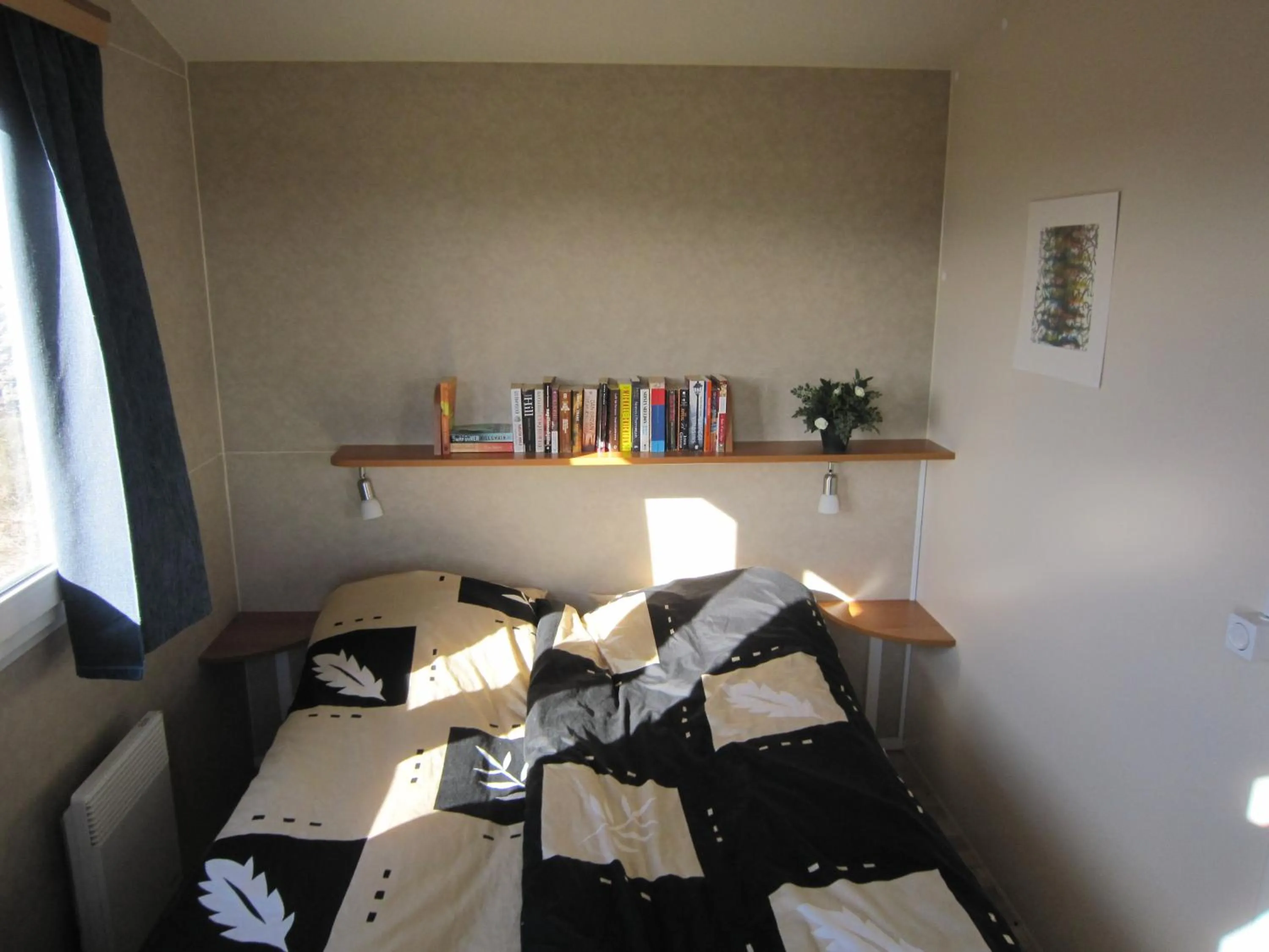 Bedroom in Lækjarkot Rooms and Cottages with Kitchen