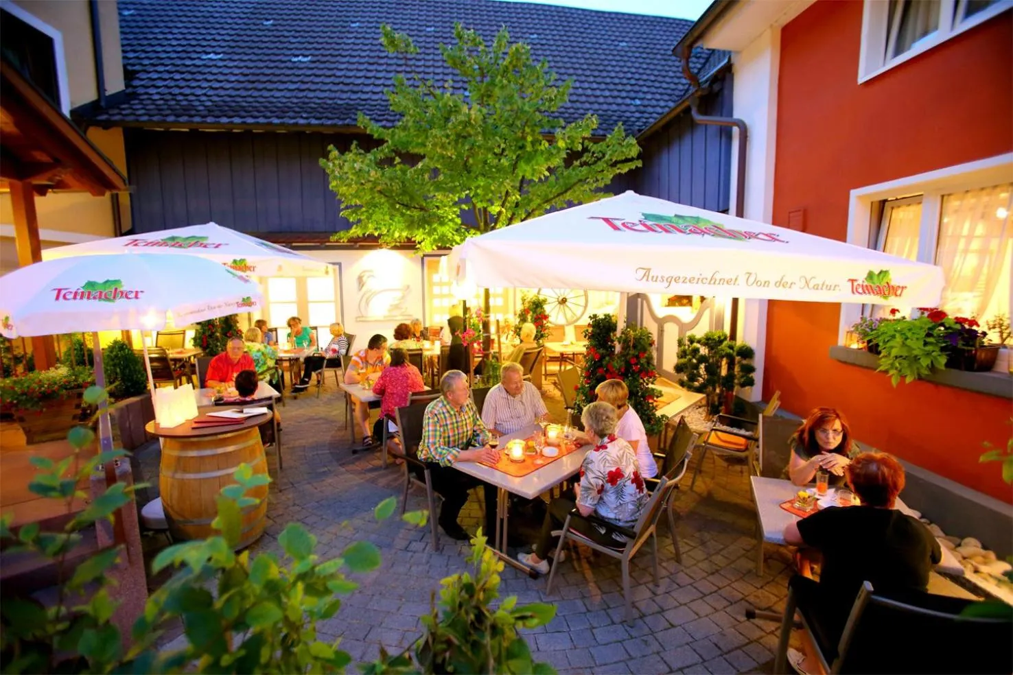 Balcony/Terrace in Hotel Schwanen