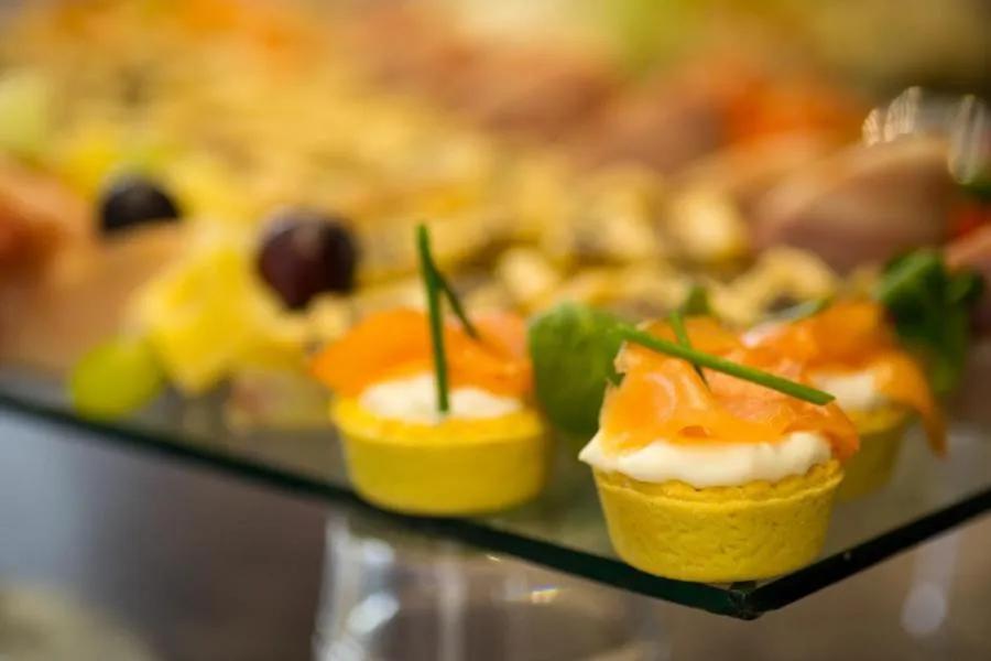 Food close-up in Hotel Eden