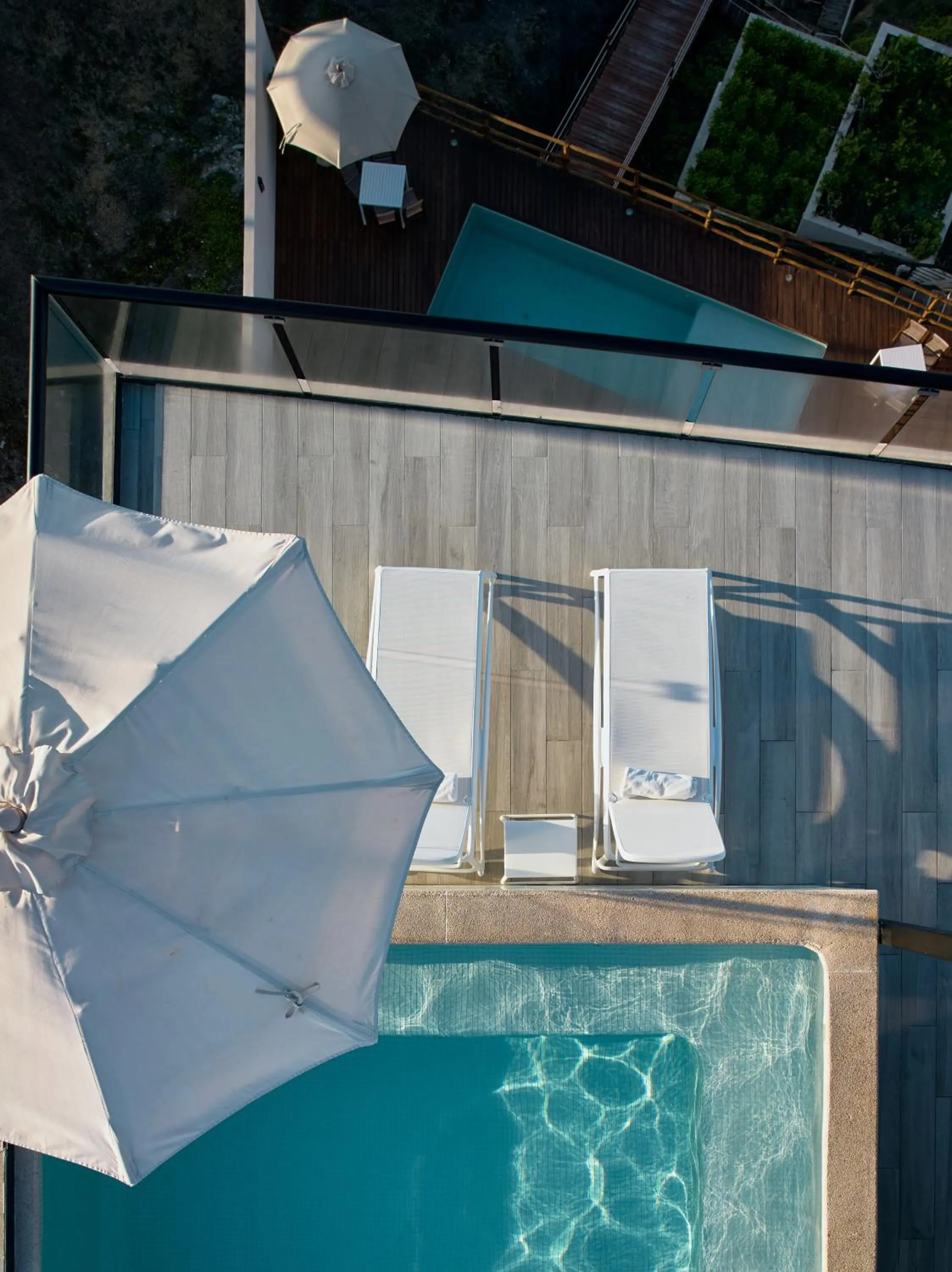 Swimming pool in Hotel Basalto