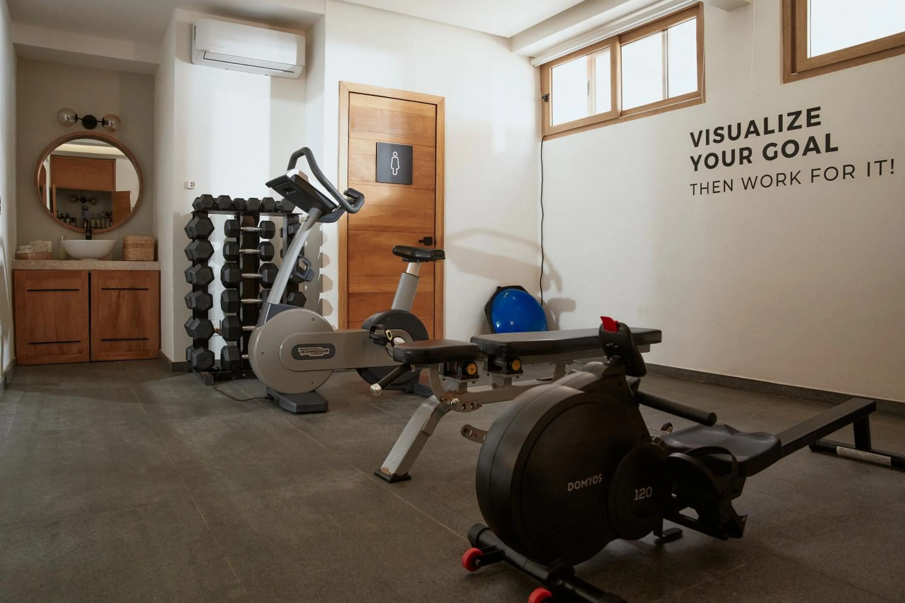 Fitness centre/facilities in Hotel Basalto