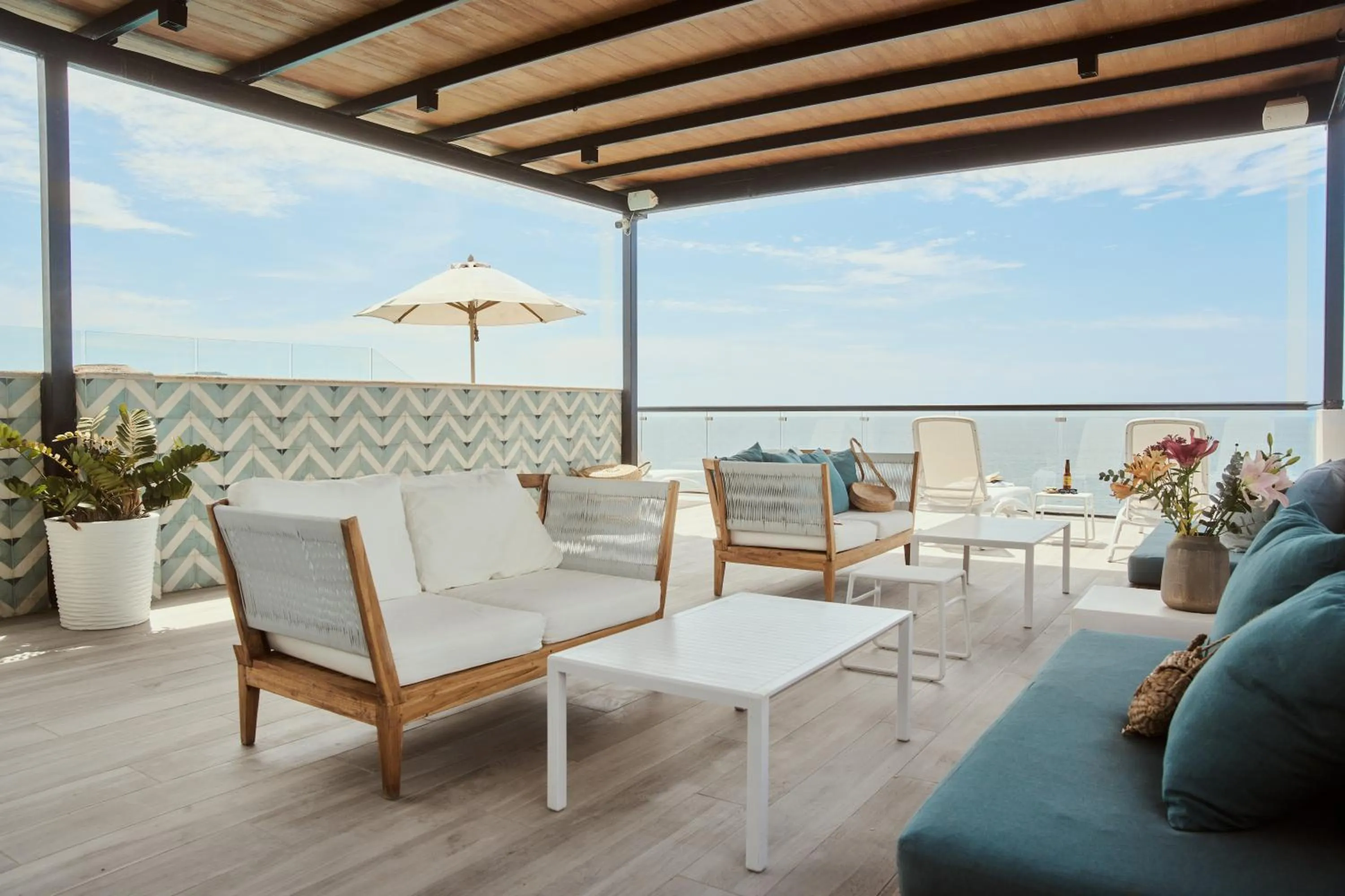 Living room in Hotel Basalto