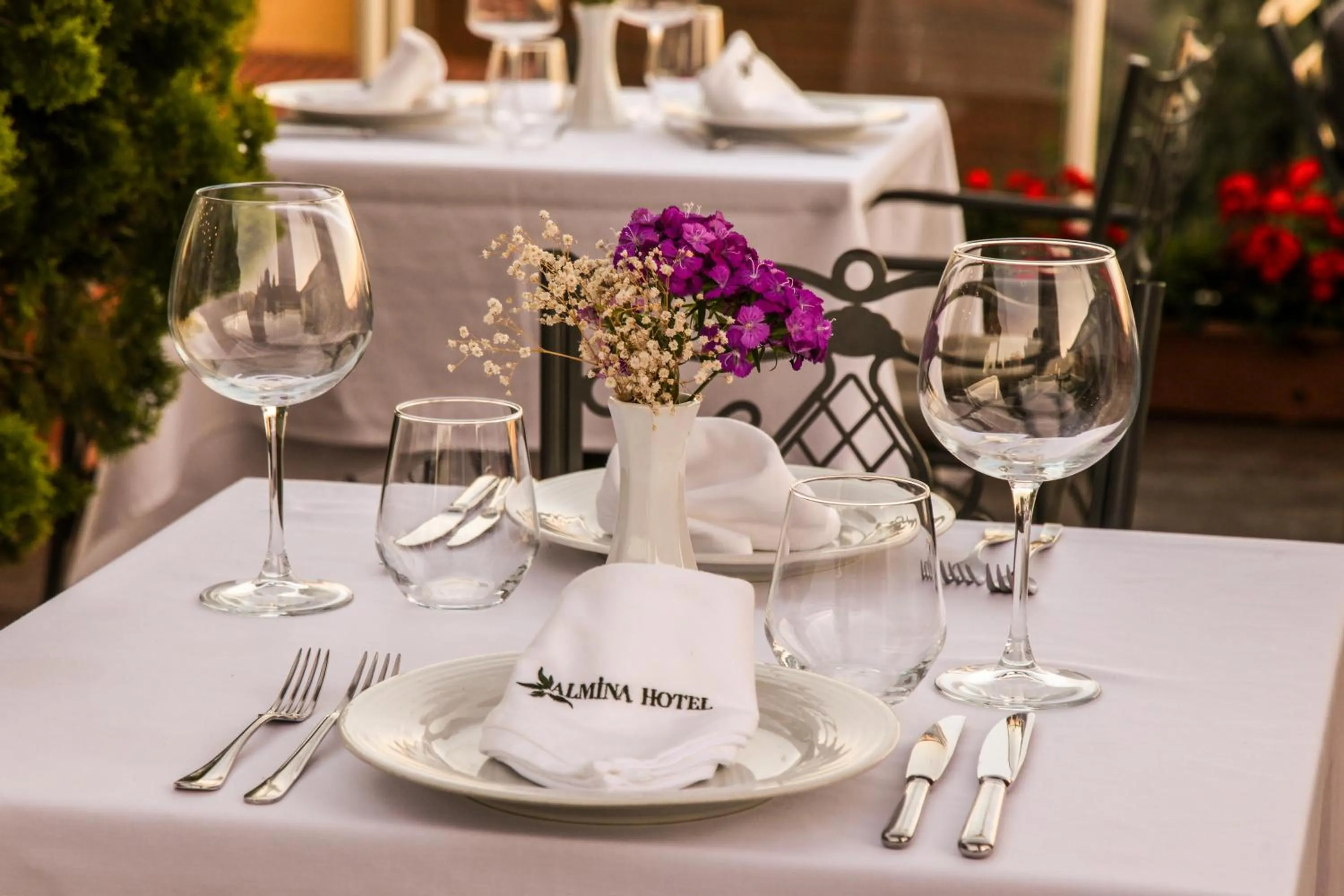 Restaurant/places to eat in Almina Hotel - Special Class