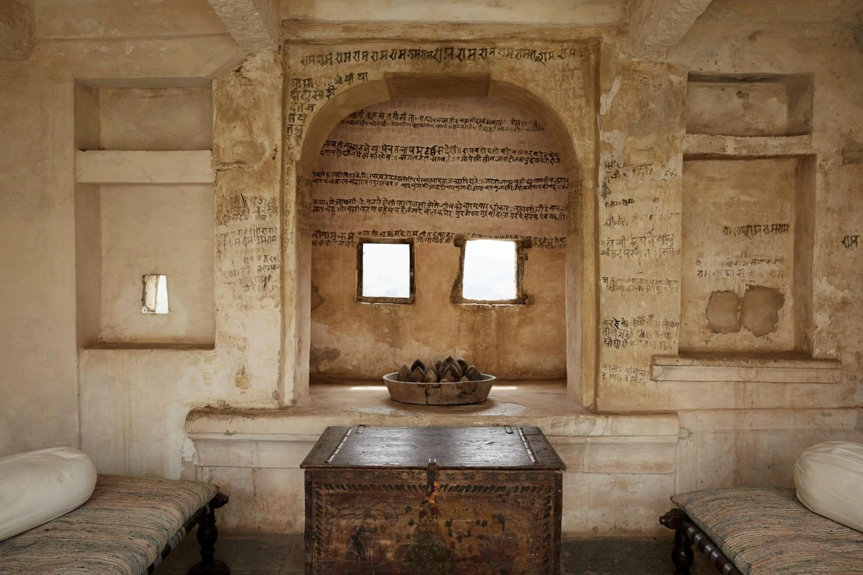 Seating area in RAAS Devigarh