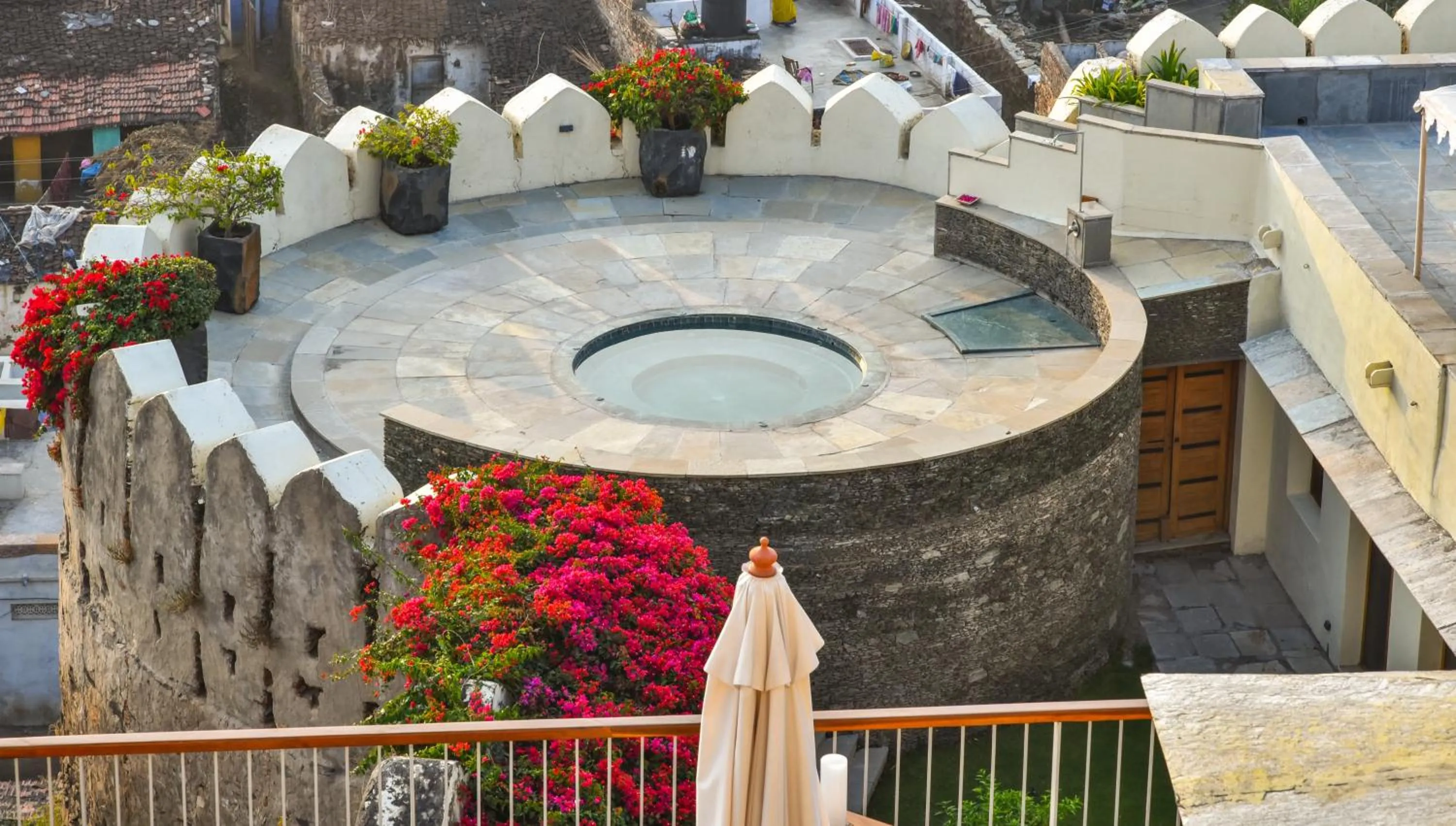 Hot Spring Bath in RAAS Devigarh