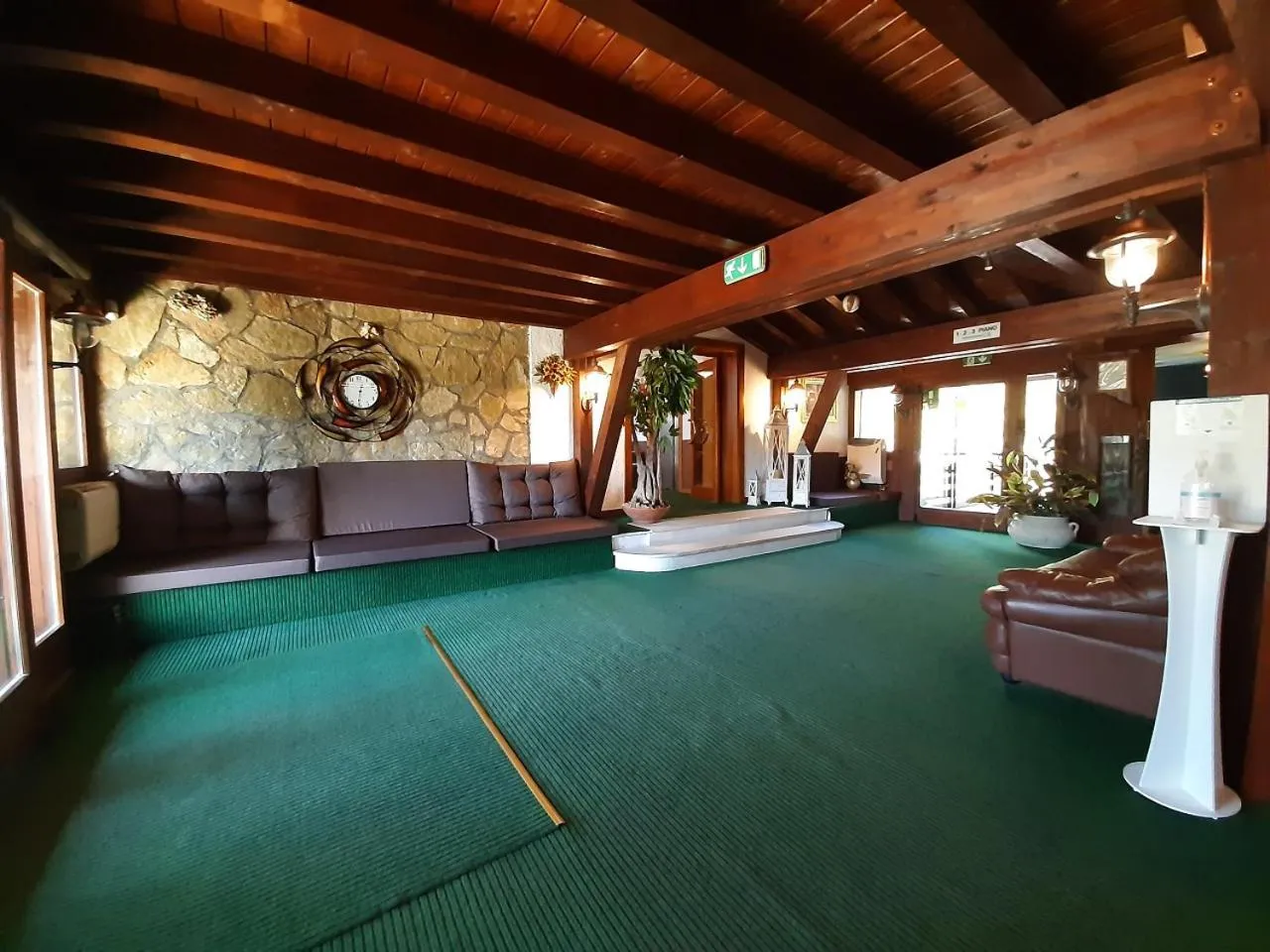 Lobby or reception in Hotel Orso Bianco