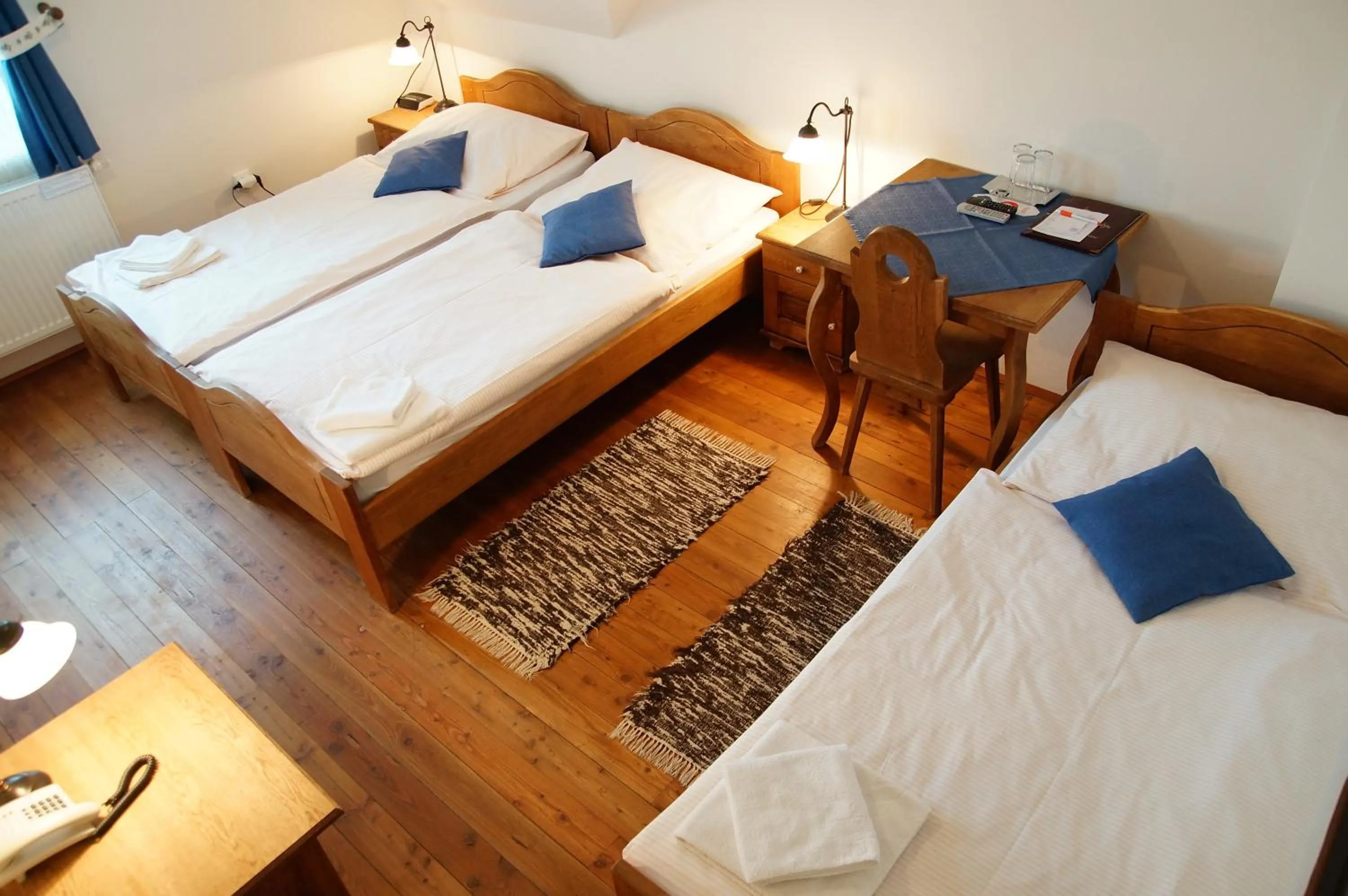 Bedroom, Bed in Bukovanský mlýn