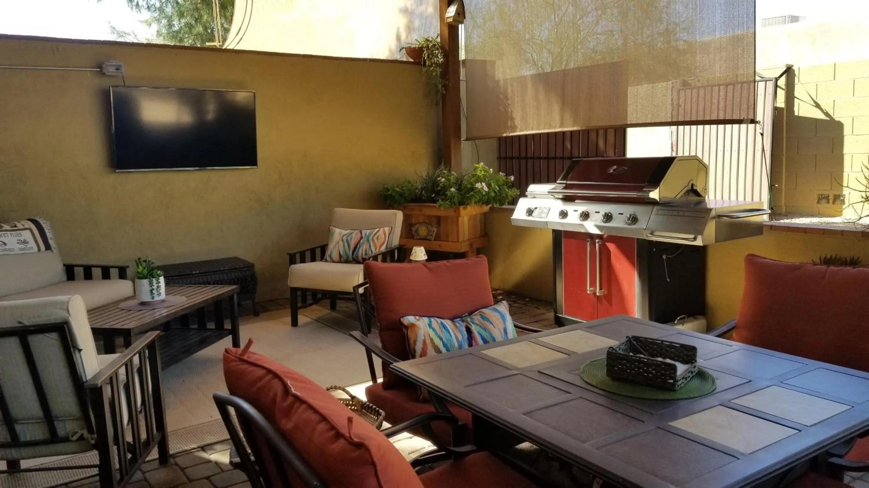 Patio in Private, Quite Casita , N. Scottsdale area,Private Pool & Patio, Cave Creek Az.