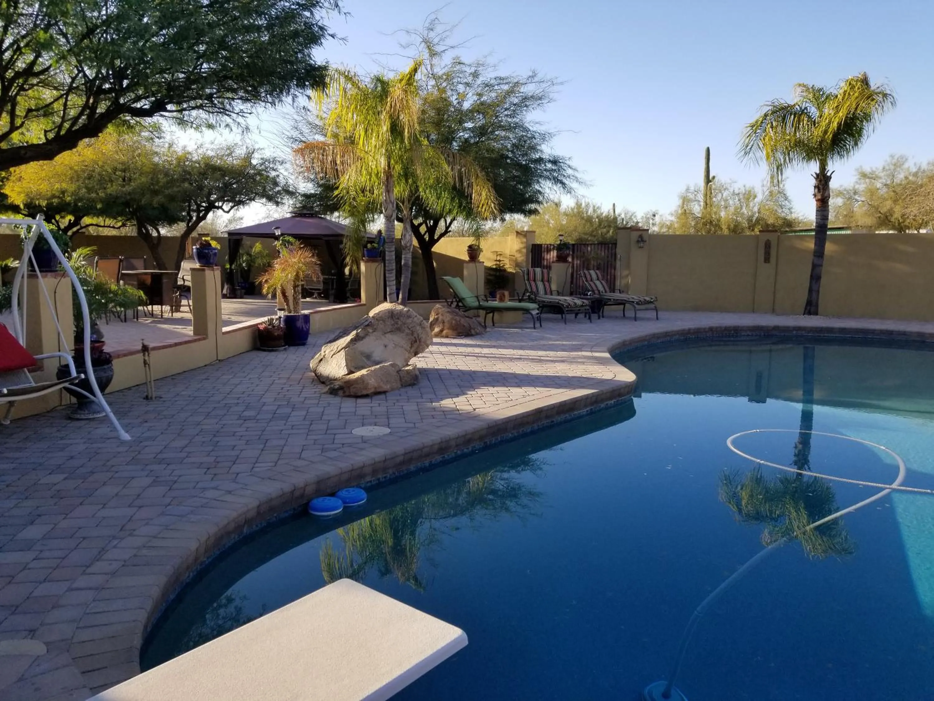 Swimming pool in Private, Quite Casita , N. Scottsdale area,Private Pool & Patio, Cave Creek Az.