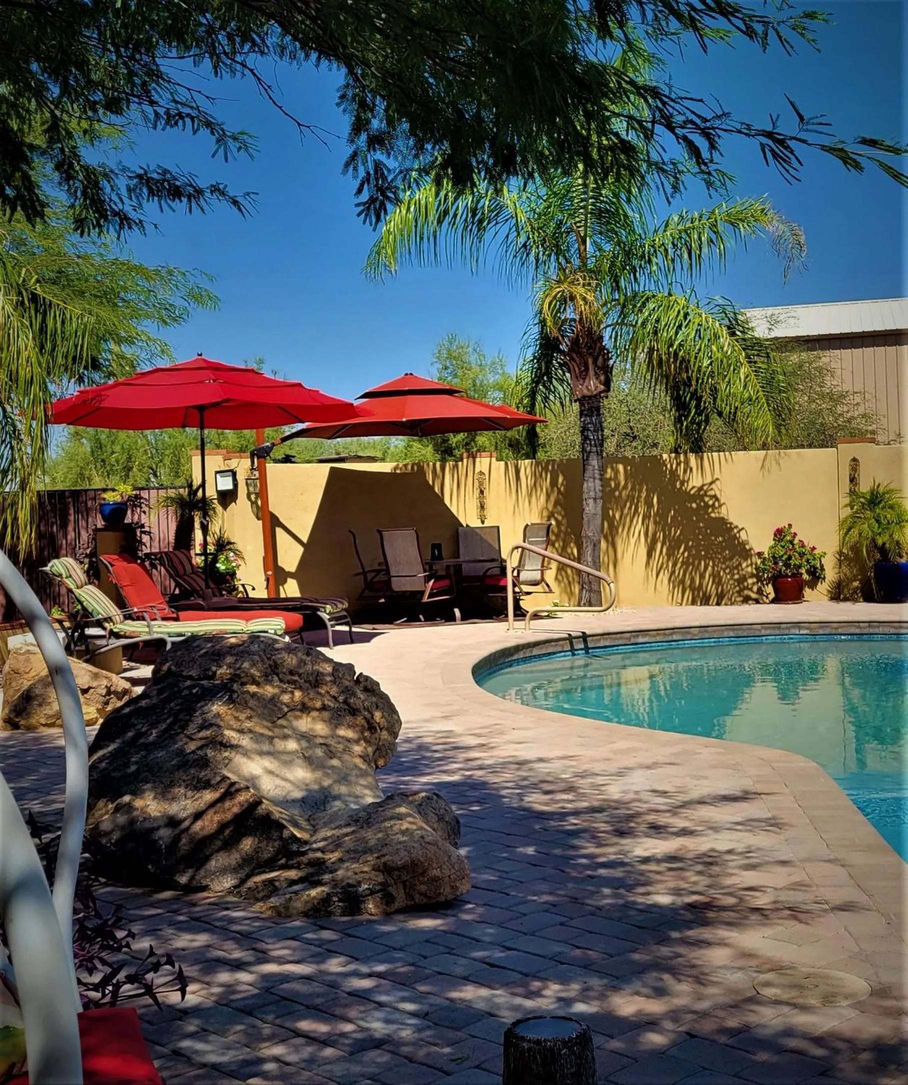 Swimming pool in Private, Quite Casita , N. Scottsdale area,Private Pool & Patio, Cave Creek Az.