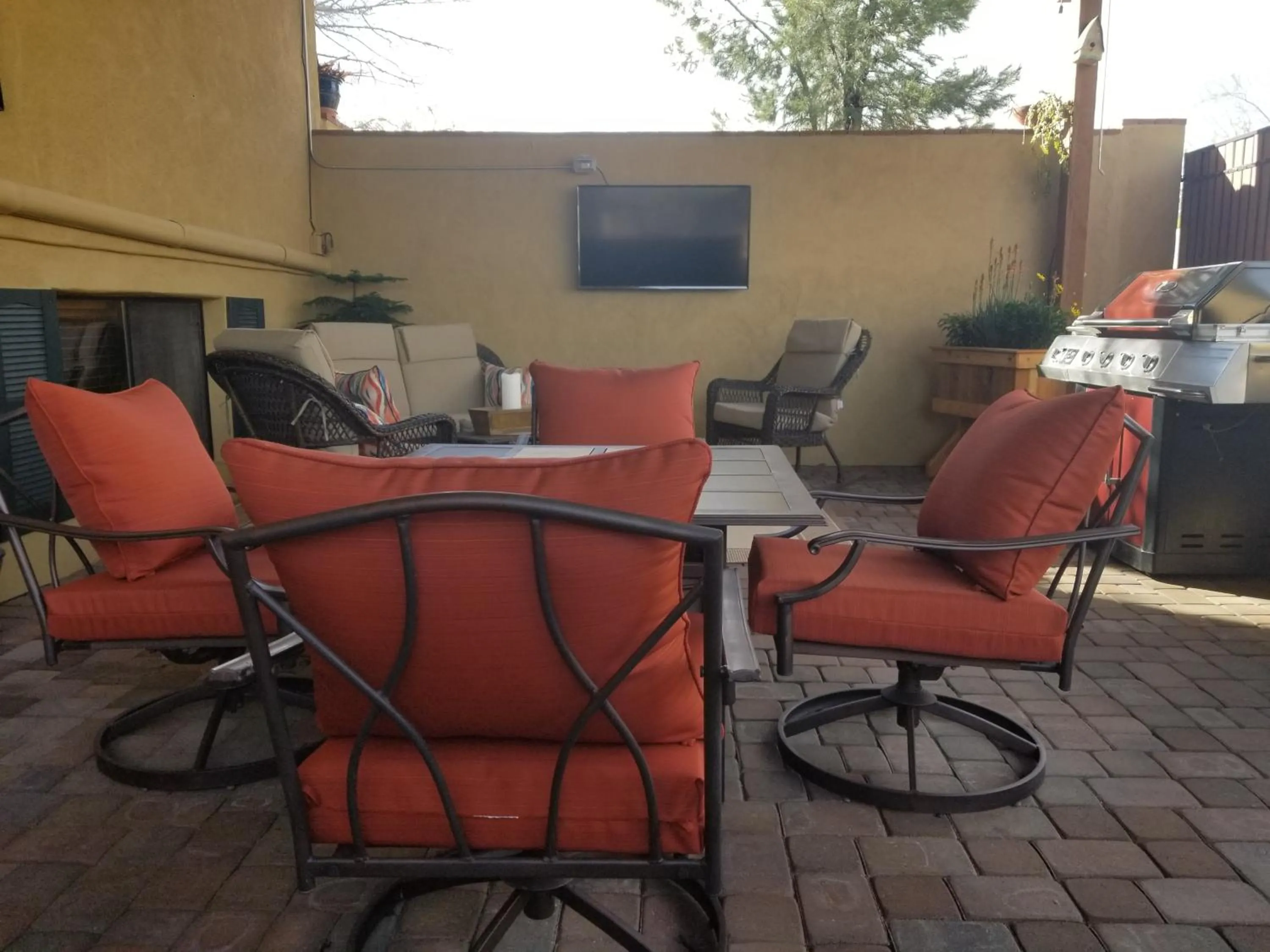 Patio in Private, Quite Casita , N. Scottsdale area,Private Pool & Patio, Cave Creek Az.