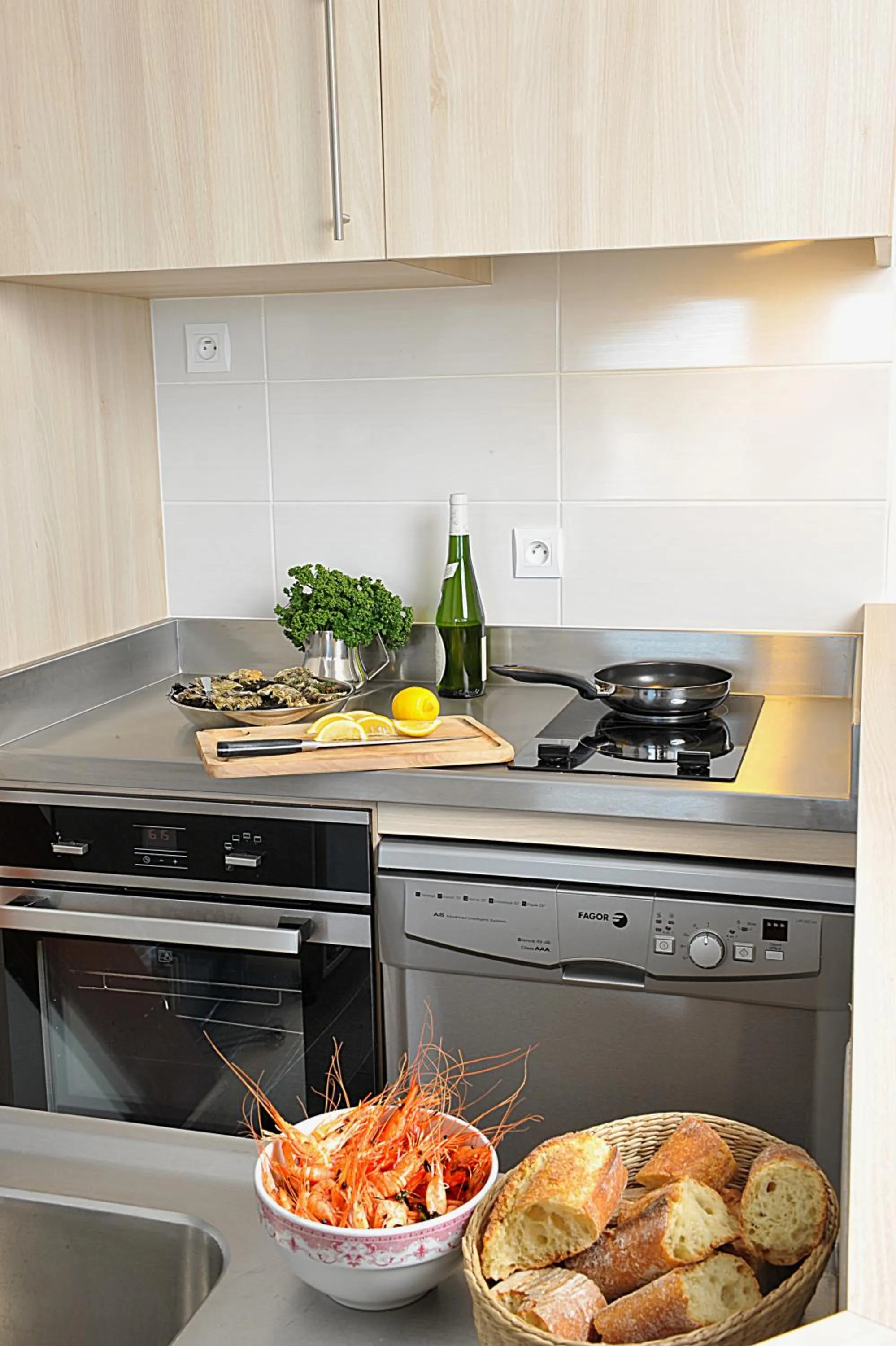 Kitchen or kitchenette in Résidence Le Vénète