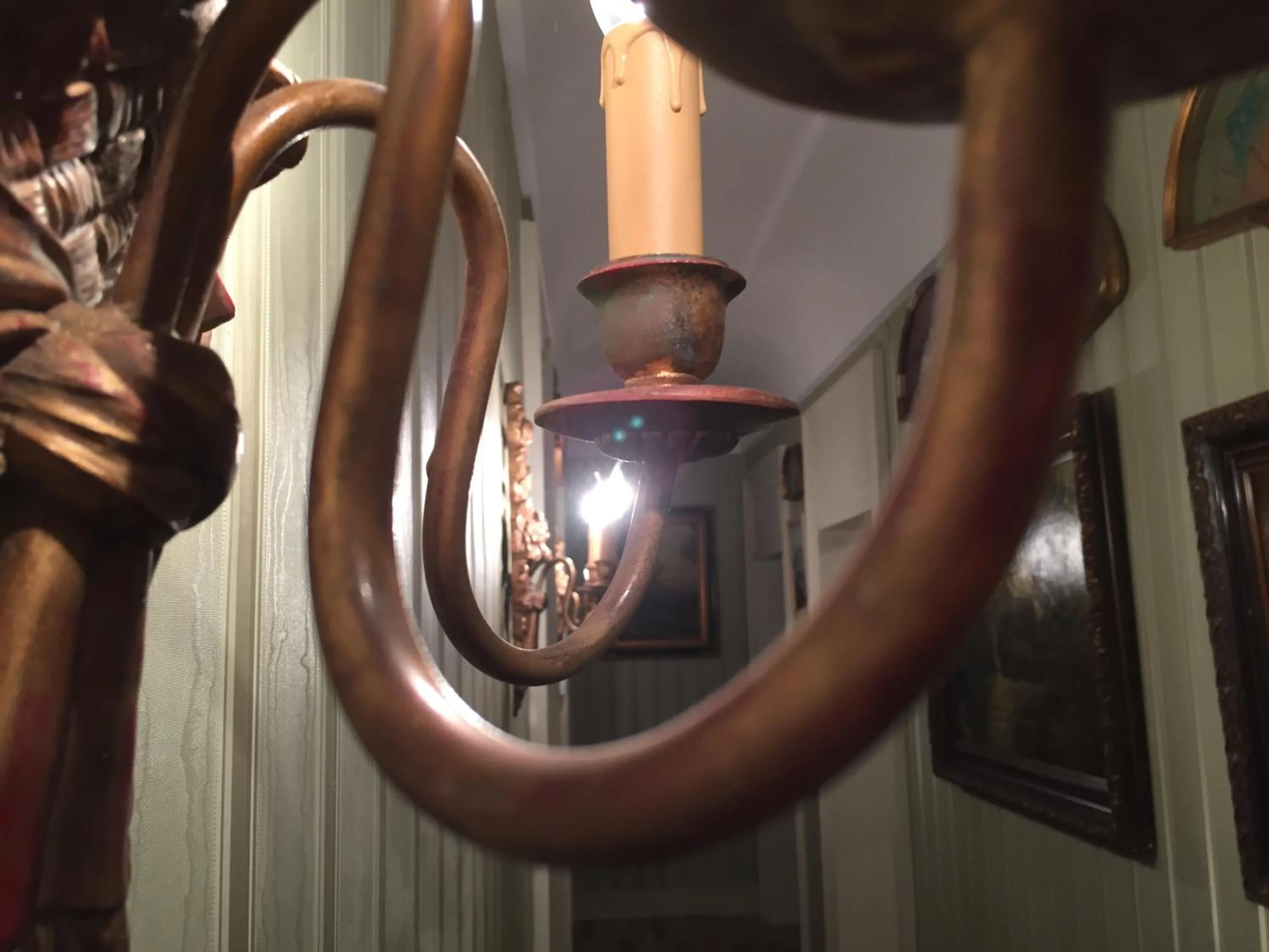 Decorative detail in Palazzo Laguardia