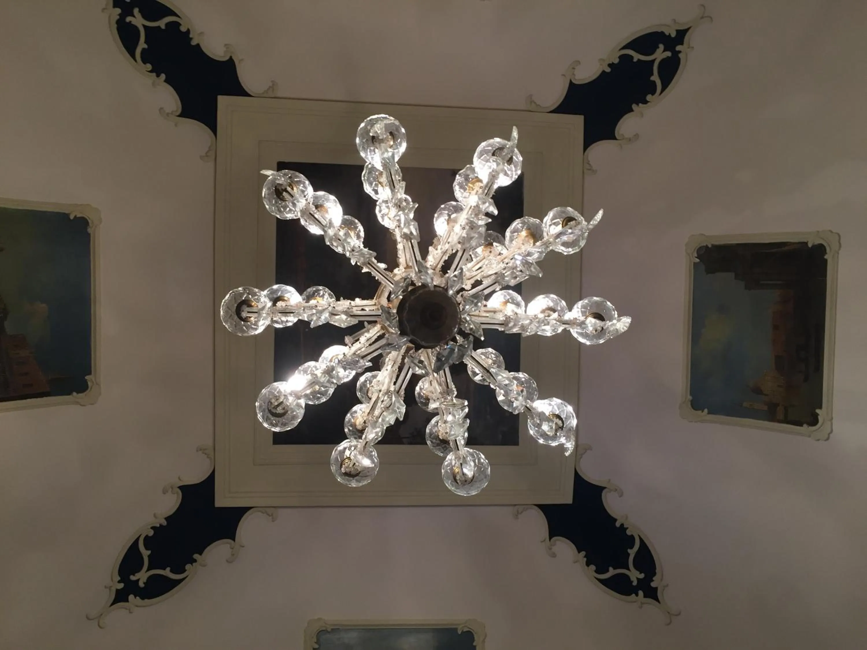 Decorative detail in Palazzo Laguardia